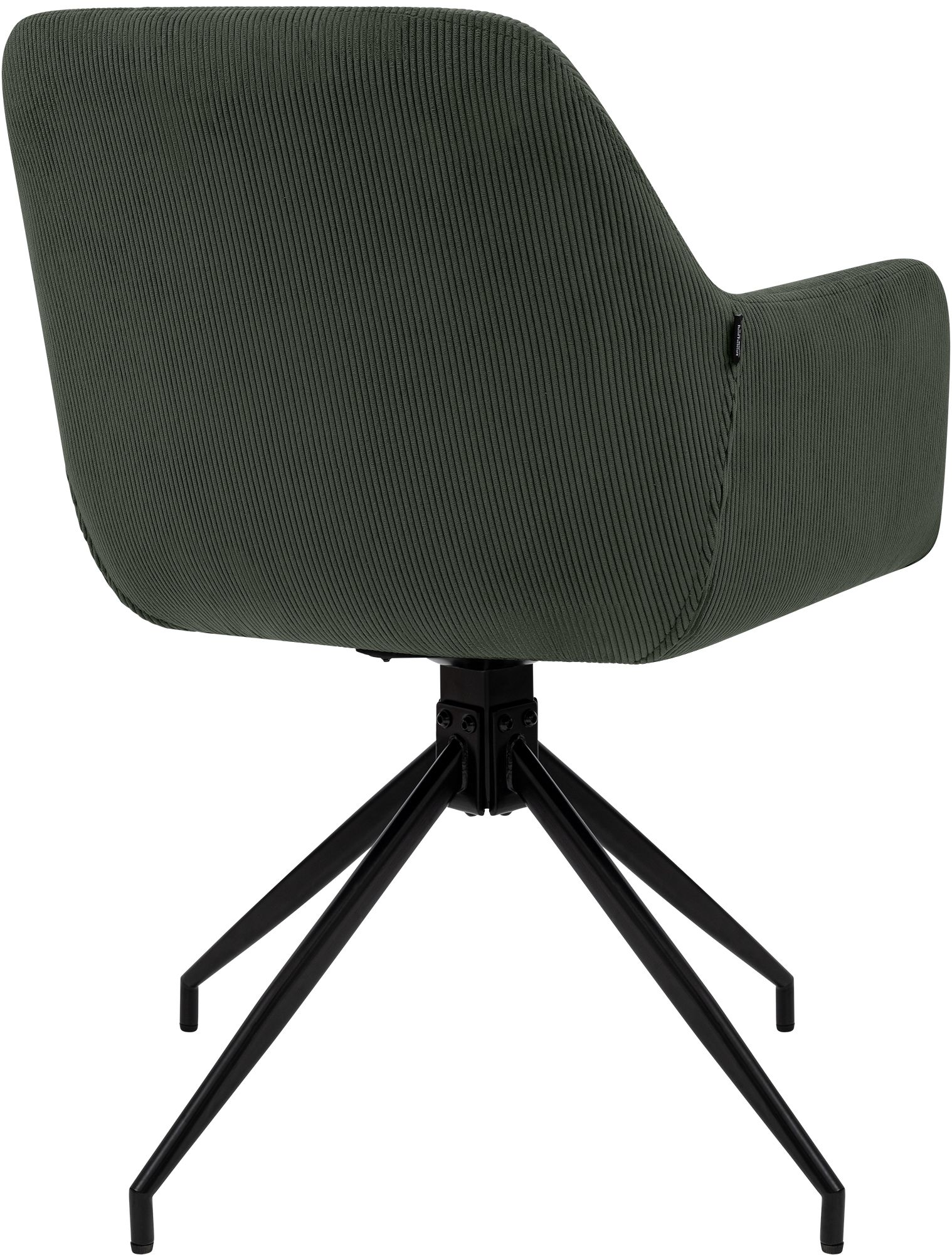 Silla de comedor Merlinda de pana