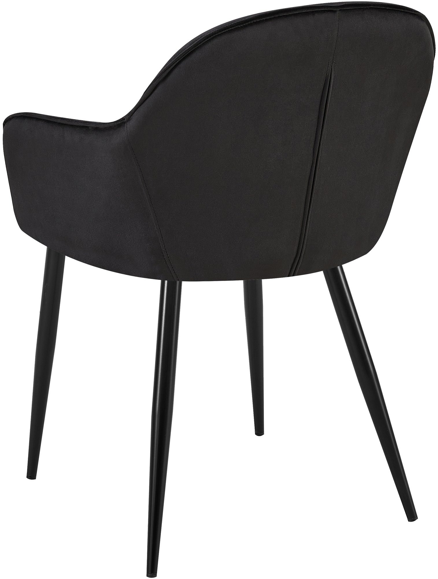 Set de 2 Sillas de comedor Boise en terciopelo