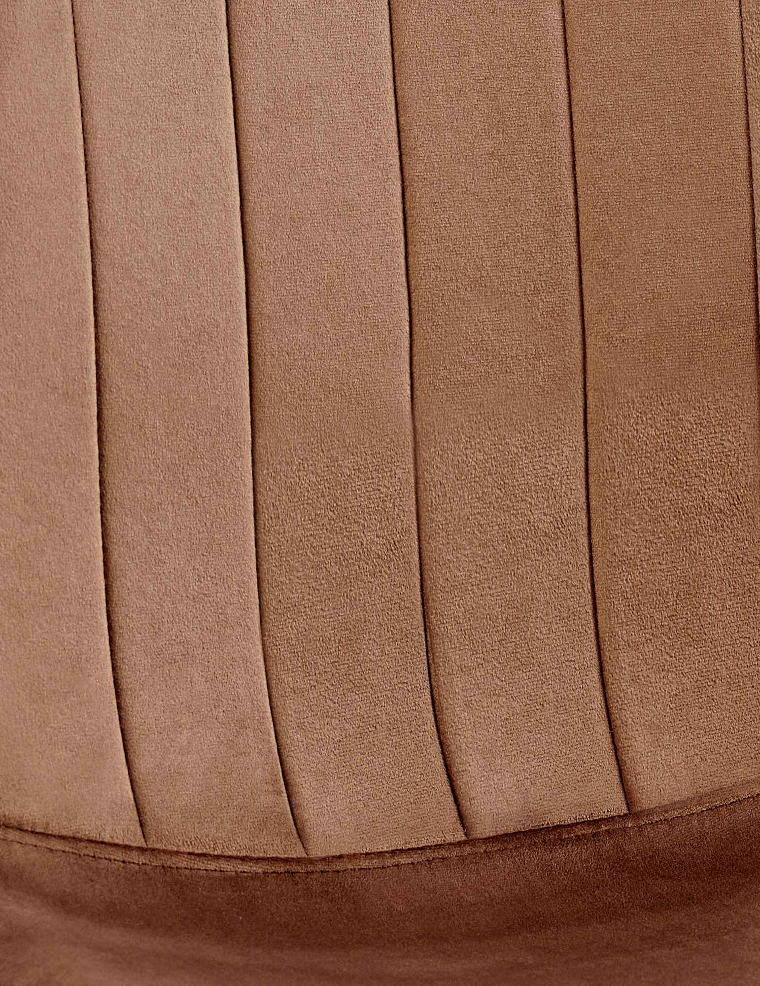 Silla de comedor Baxter en terciopelo