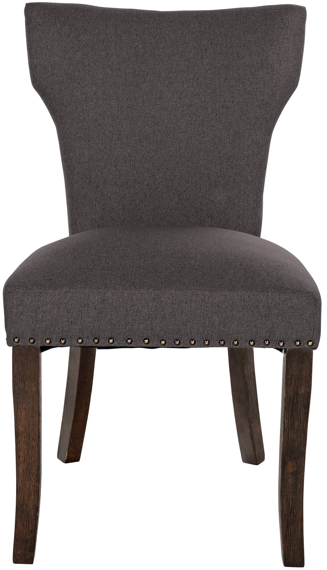 Set de 2 sillas de comedor Zadar en tela