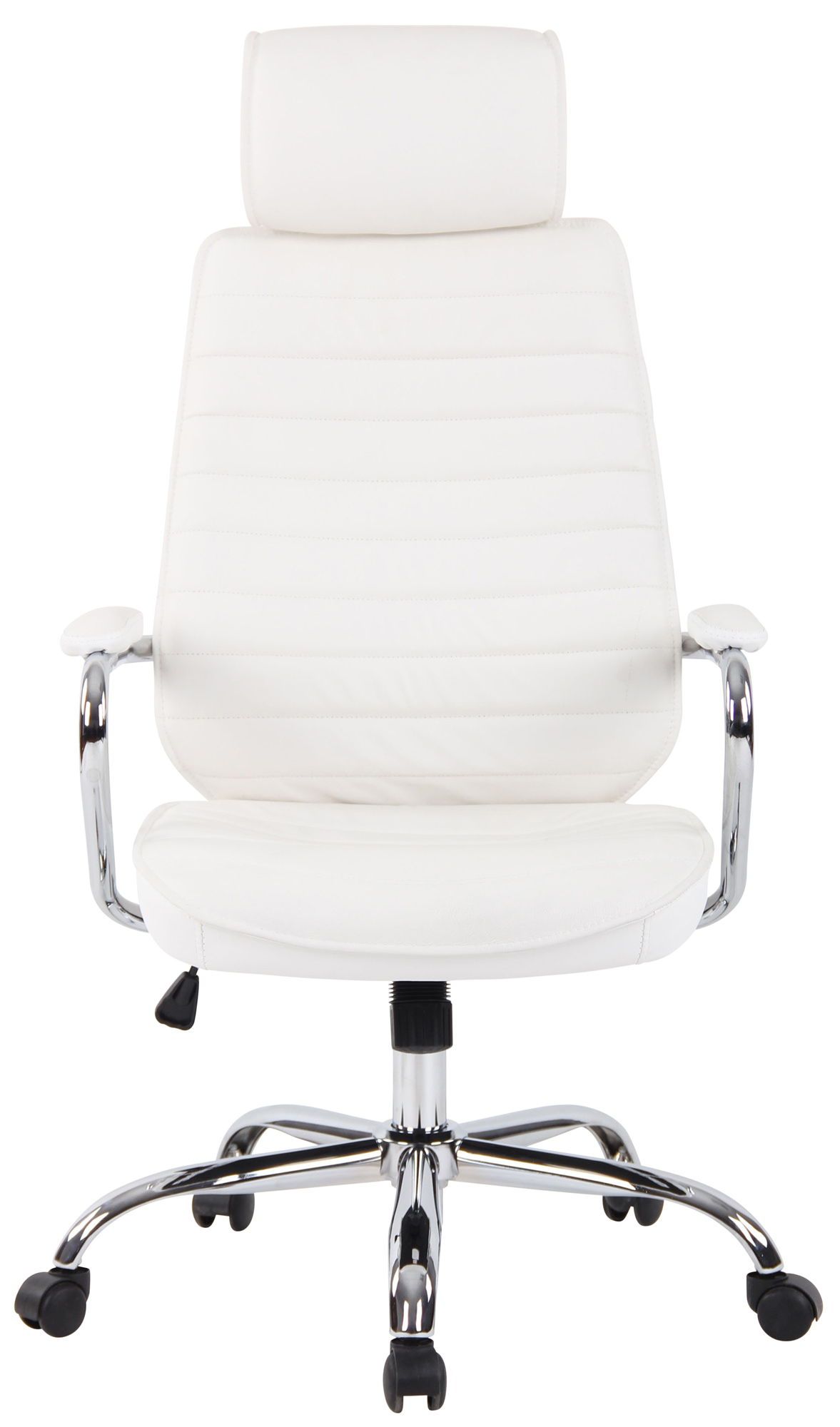 Silla de oficina Rako de cuero auténtico
