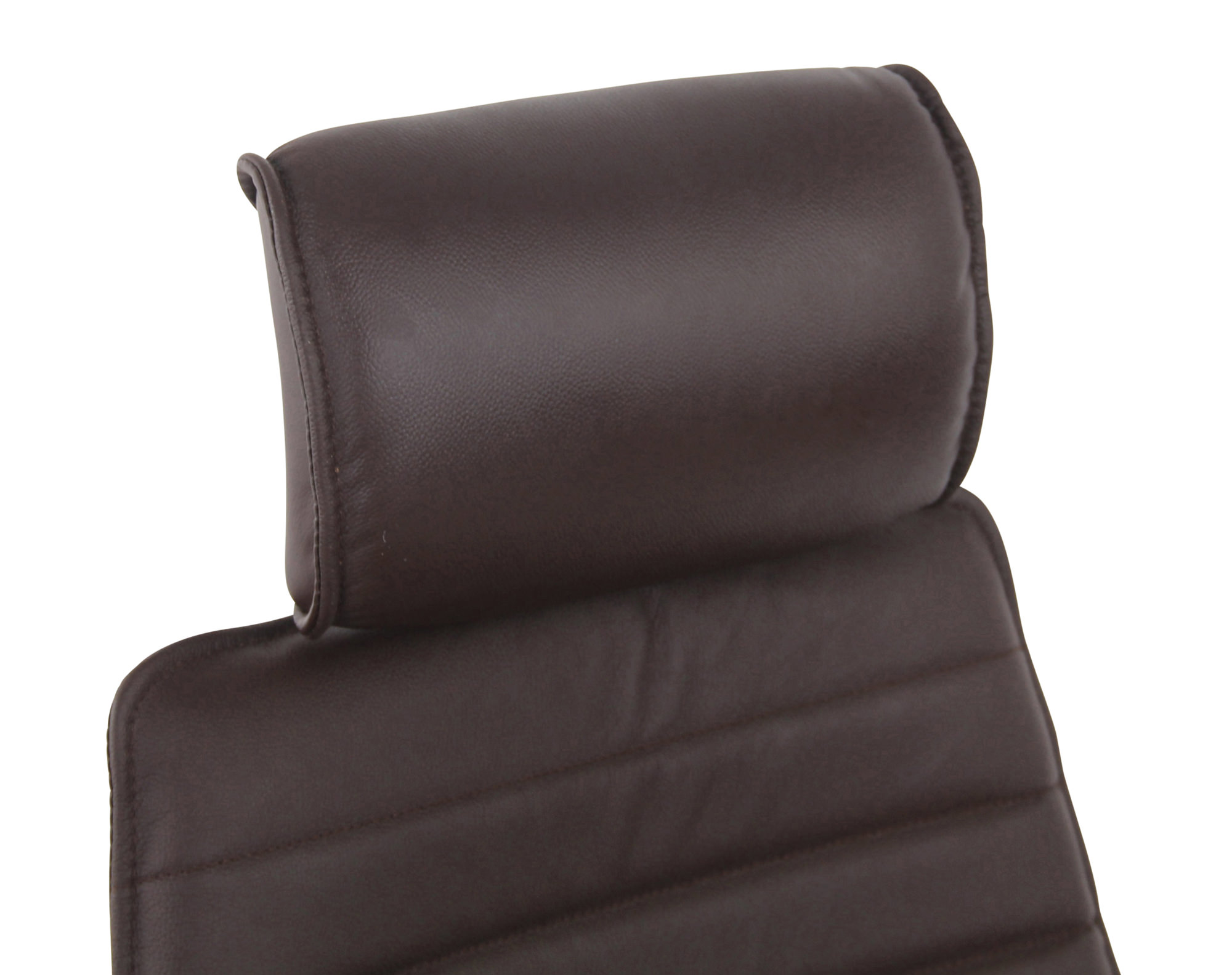 Silla de oficina Rako de cuero auténtico