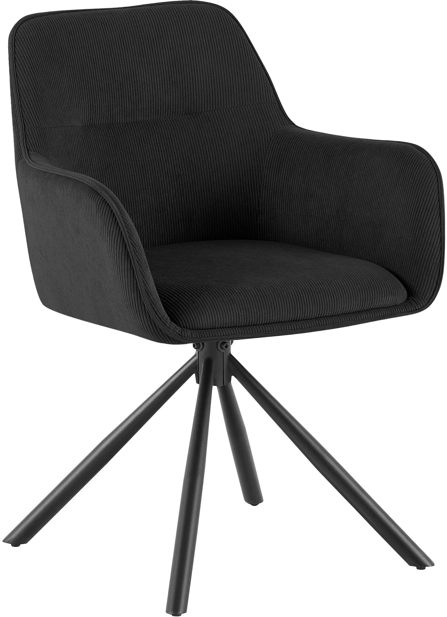 Silla de comedor Tipton de pana