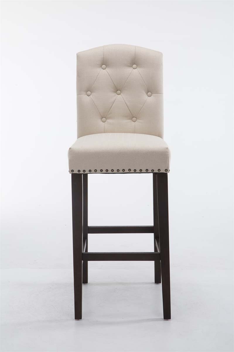 Taburete Louise en Tela