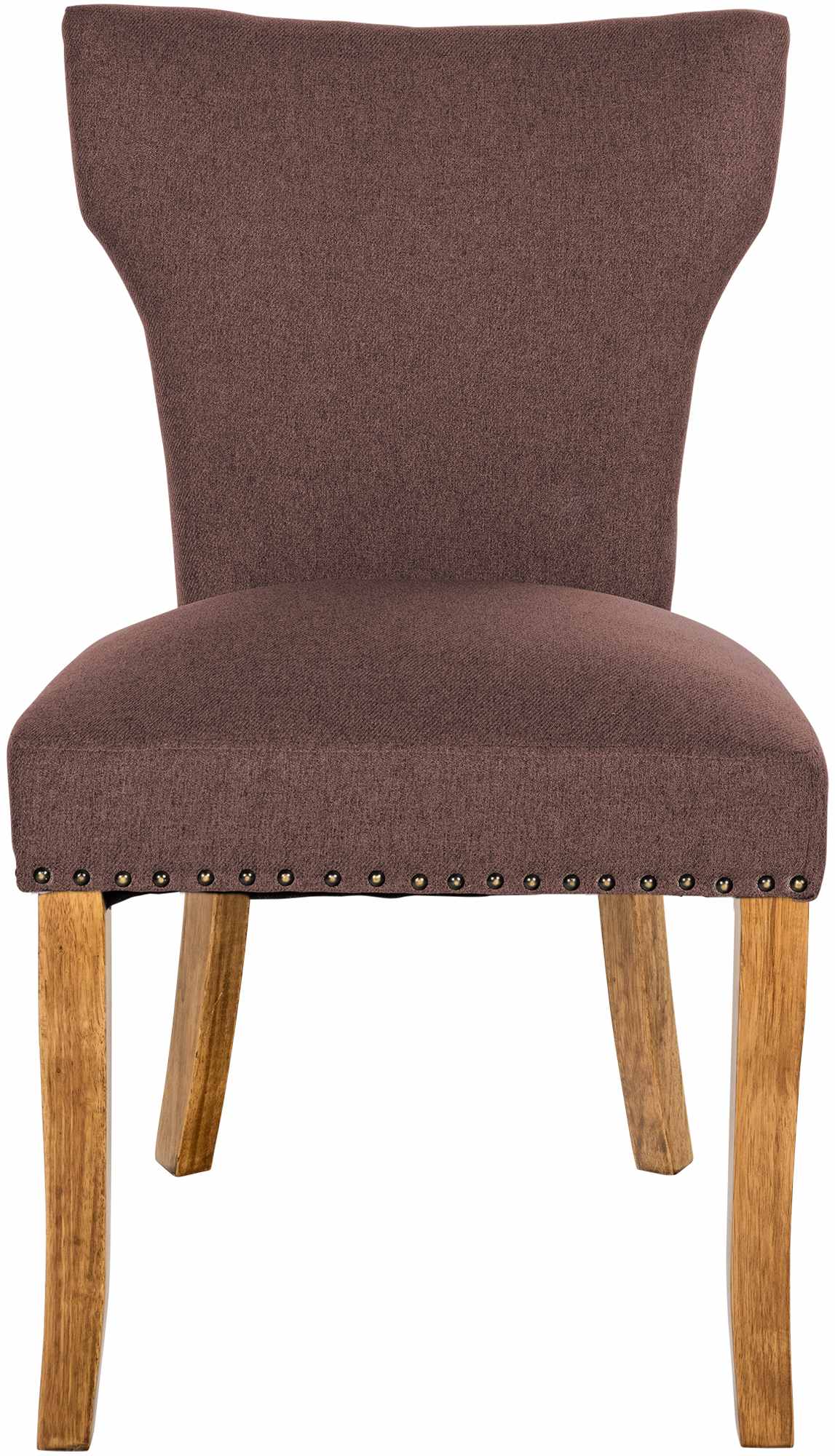 Set de 2 sillas de comedor Zadar en tela