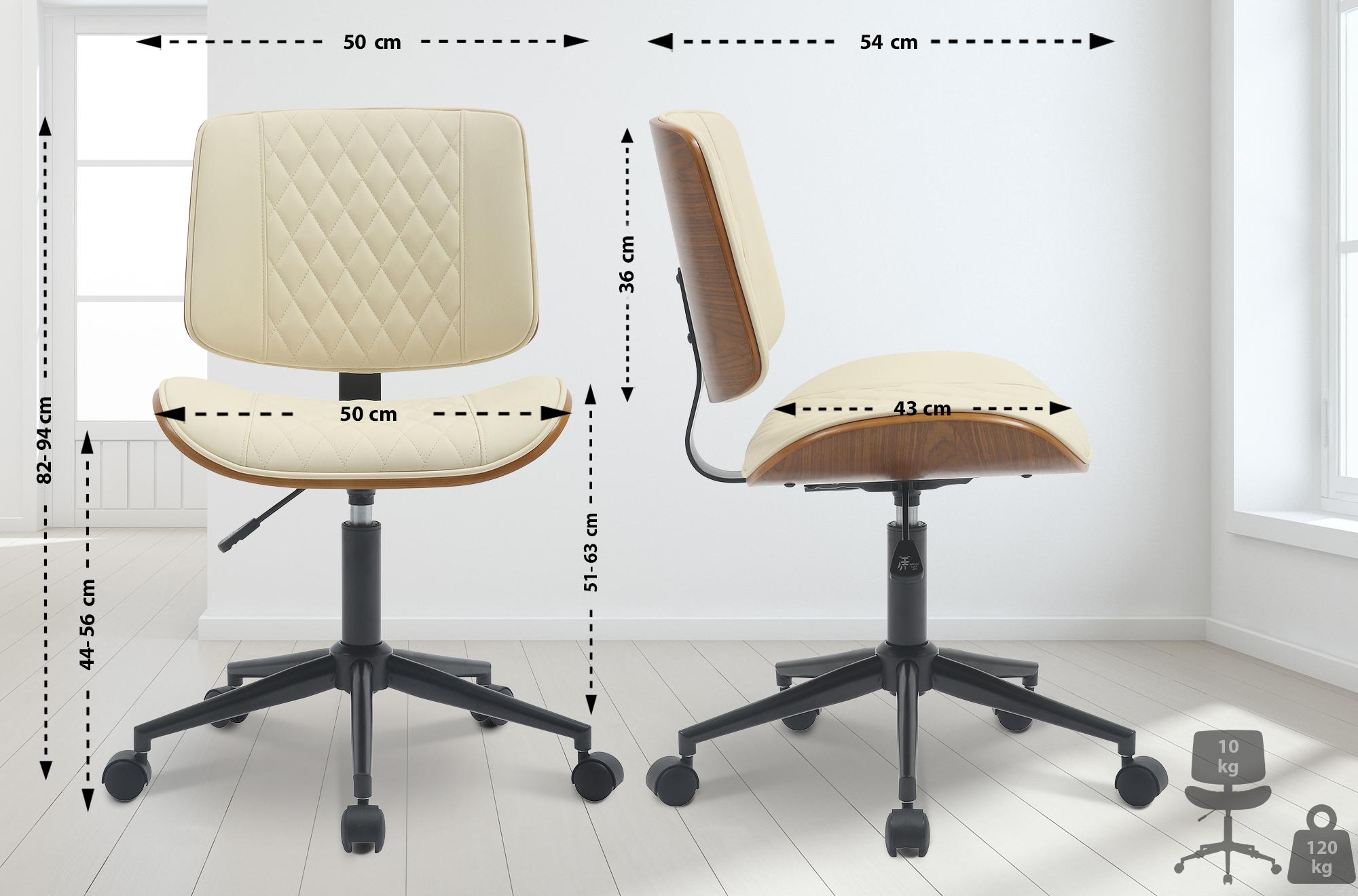 Silla de oficina Plover polipiel