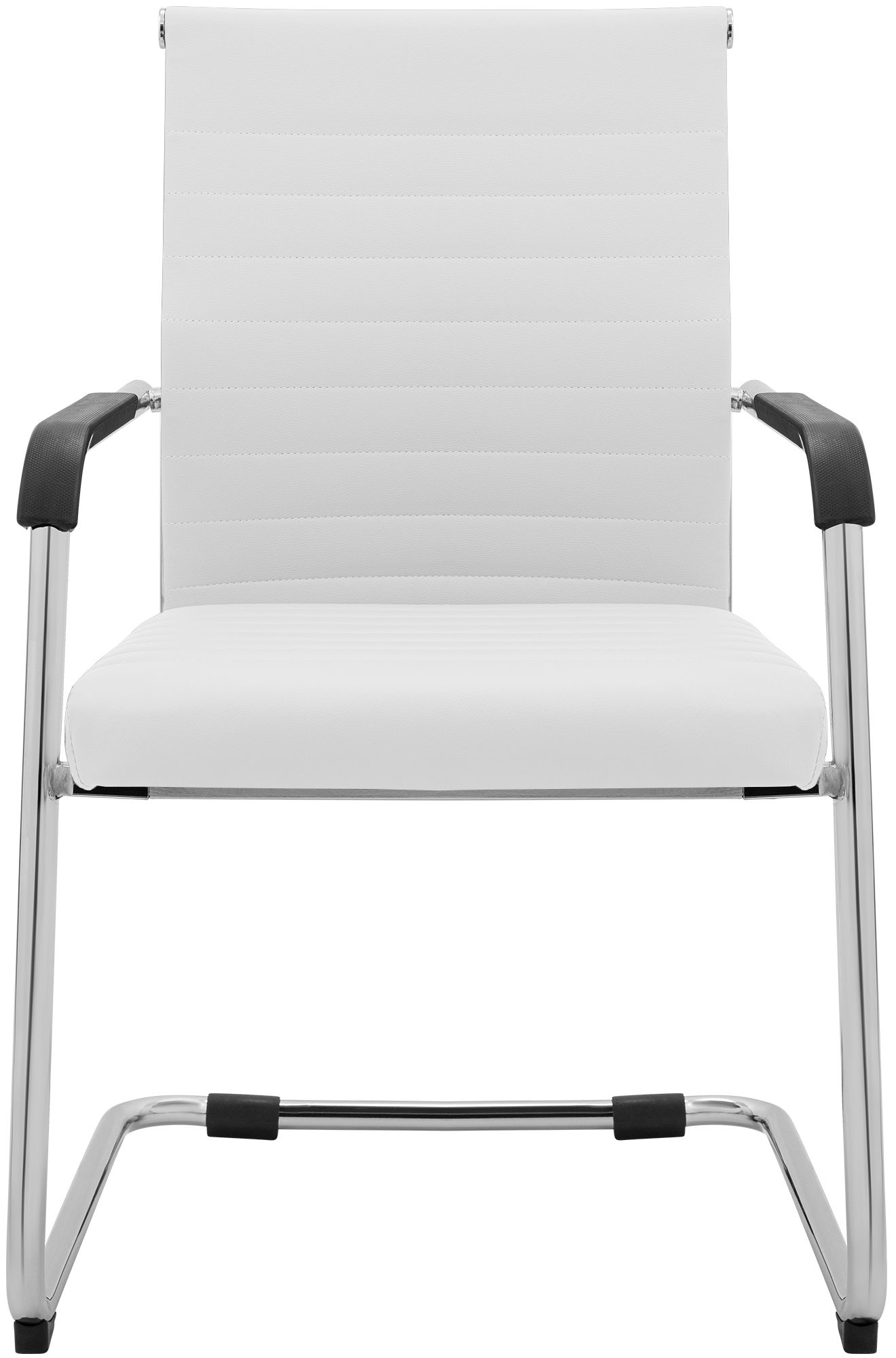 Silla cantilever Hakon en imitación de cuero elegante y cómoda para tu comedor o oficina