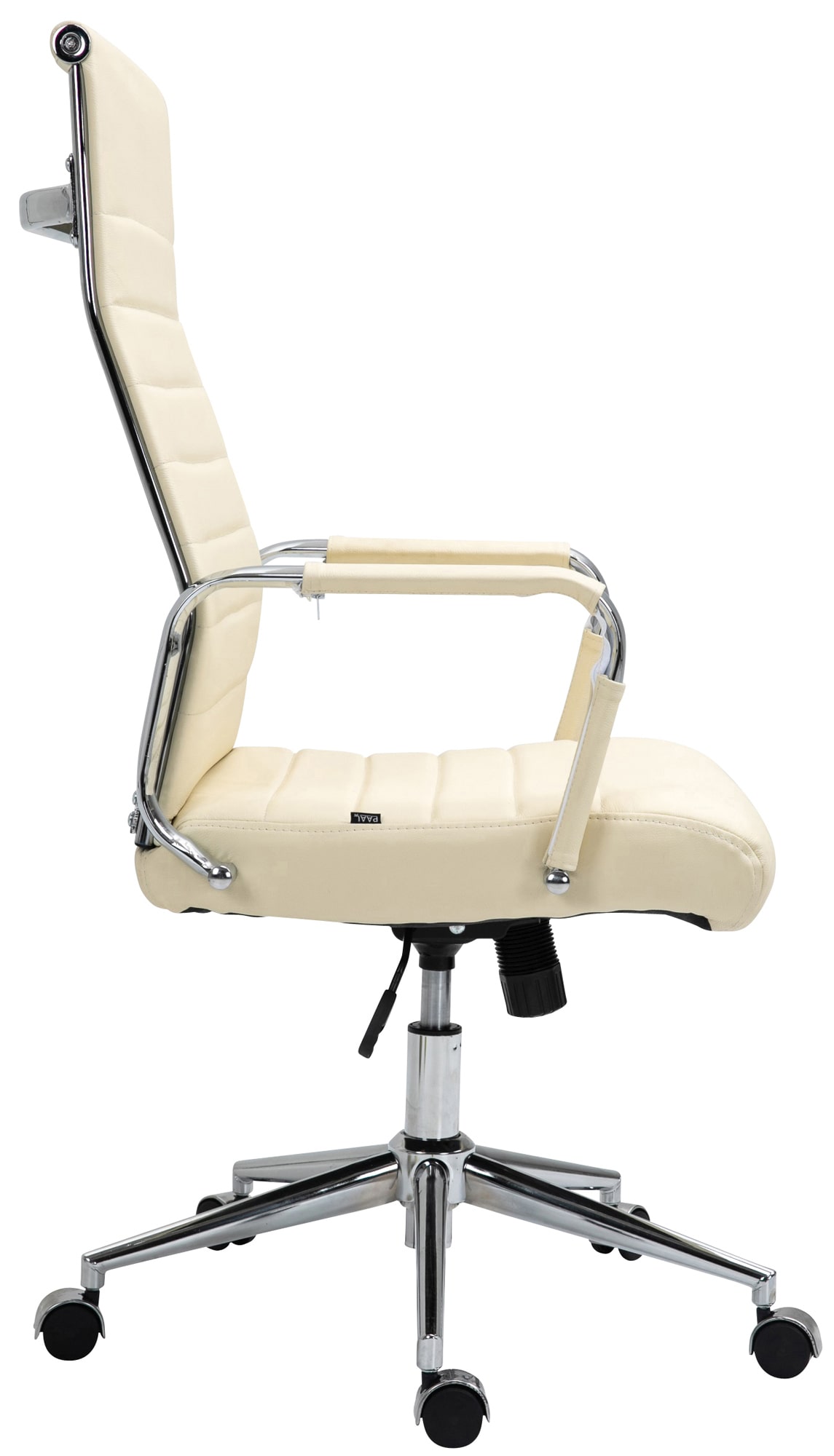 Silla de oficina Kolumbus de cuero auténtico