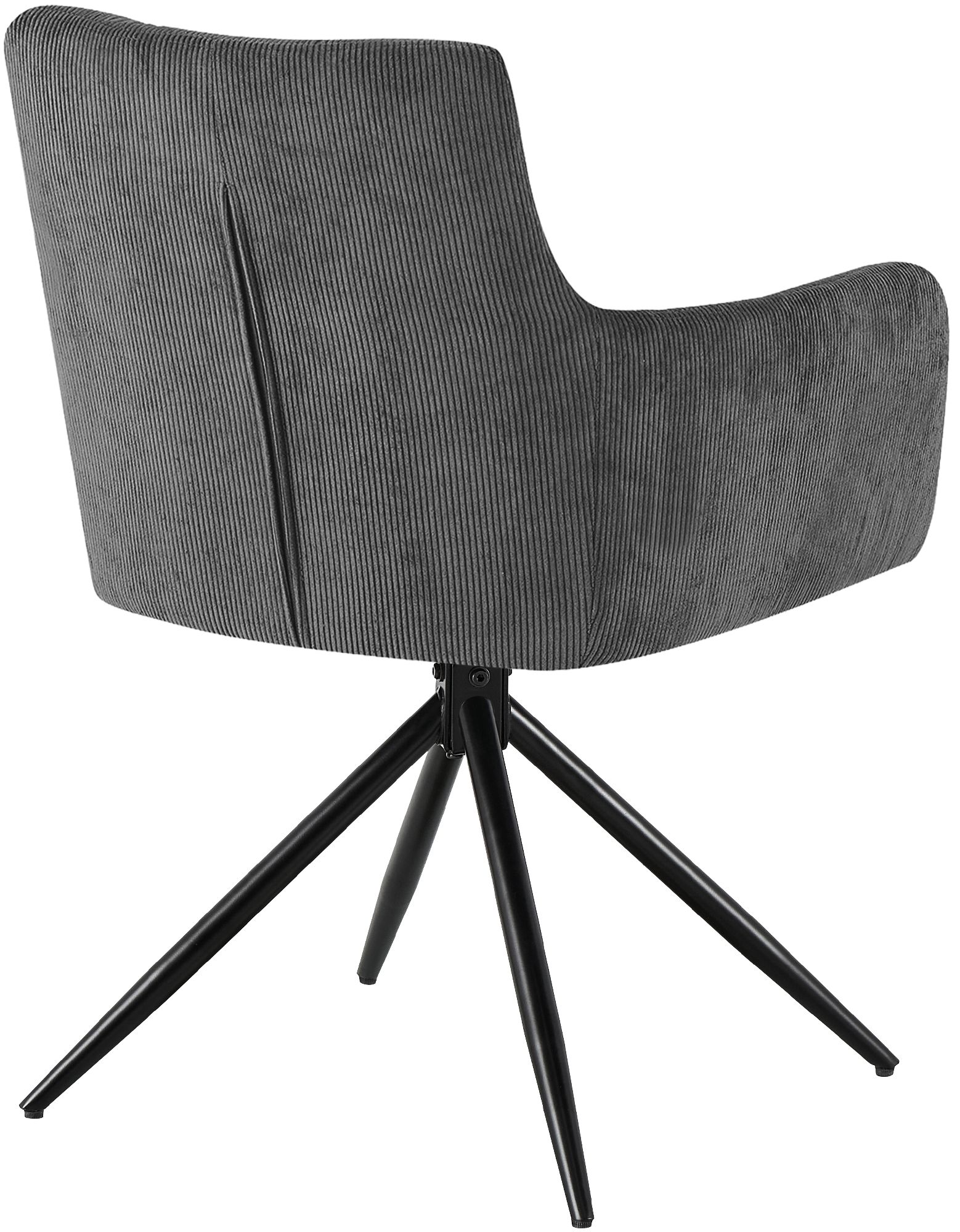 Silla de comedor Jonah de pana