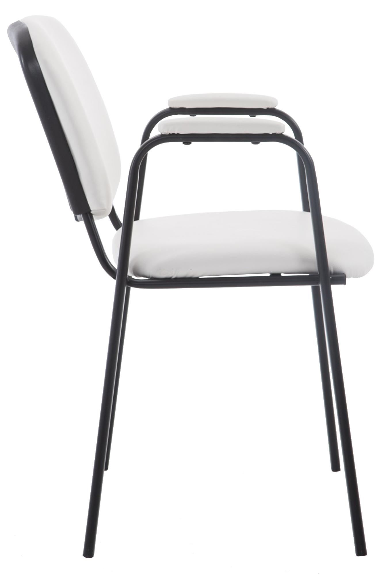 Silla apilable Ken Pro de polipiel