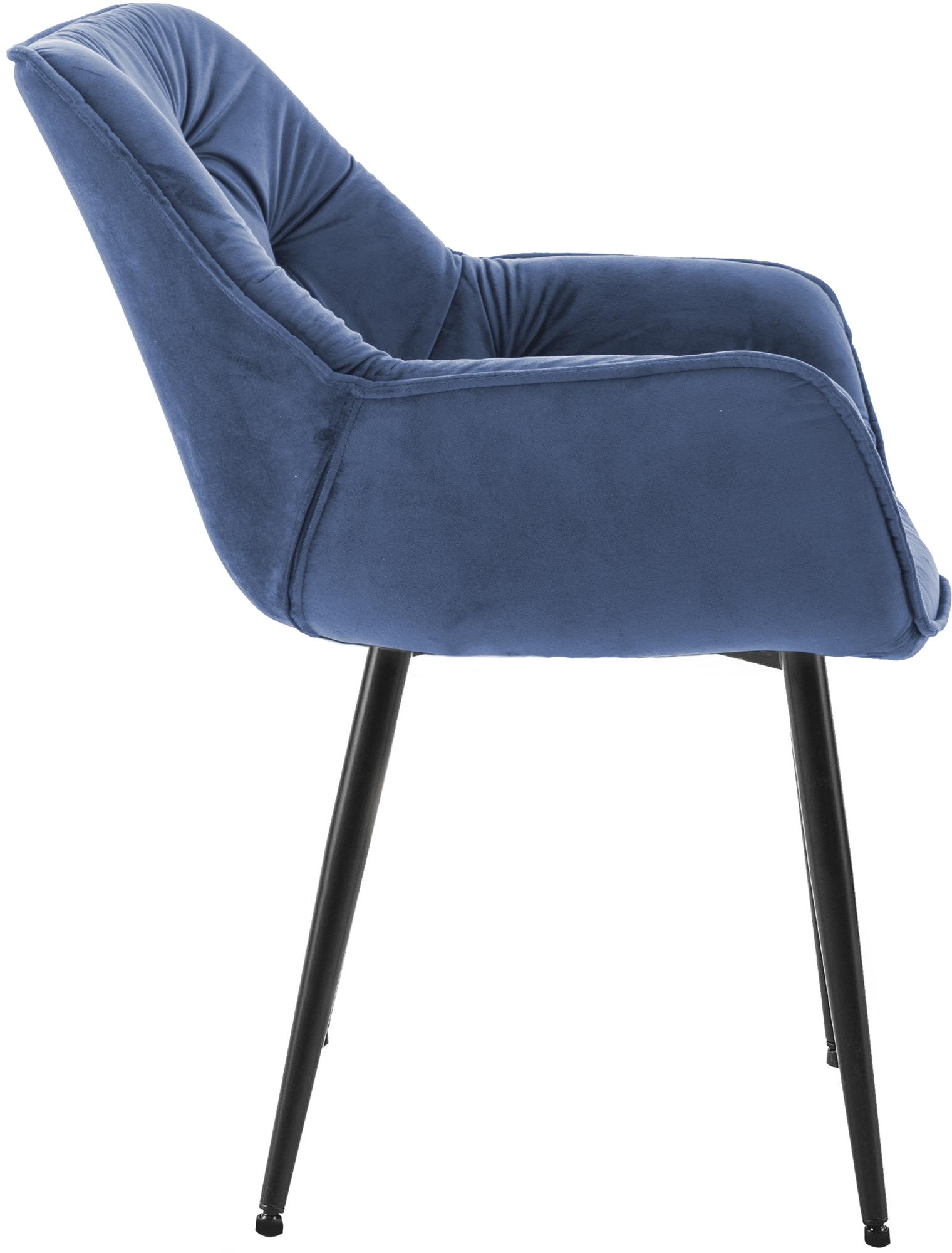 Silla Tanna en terciopelo