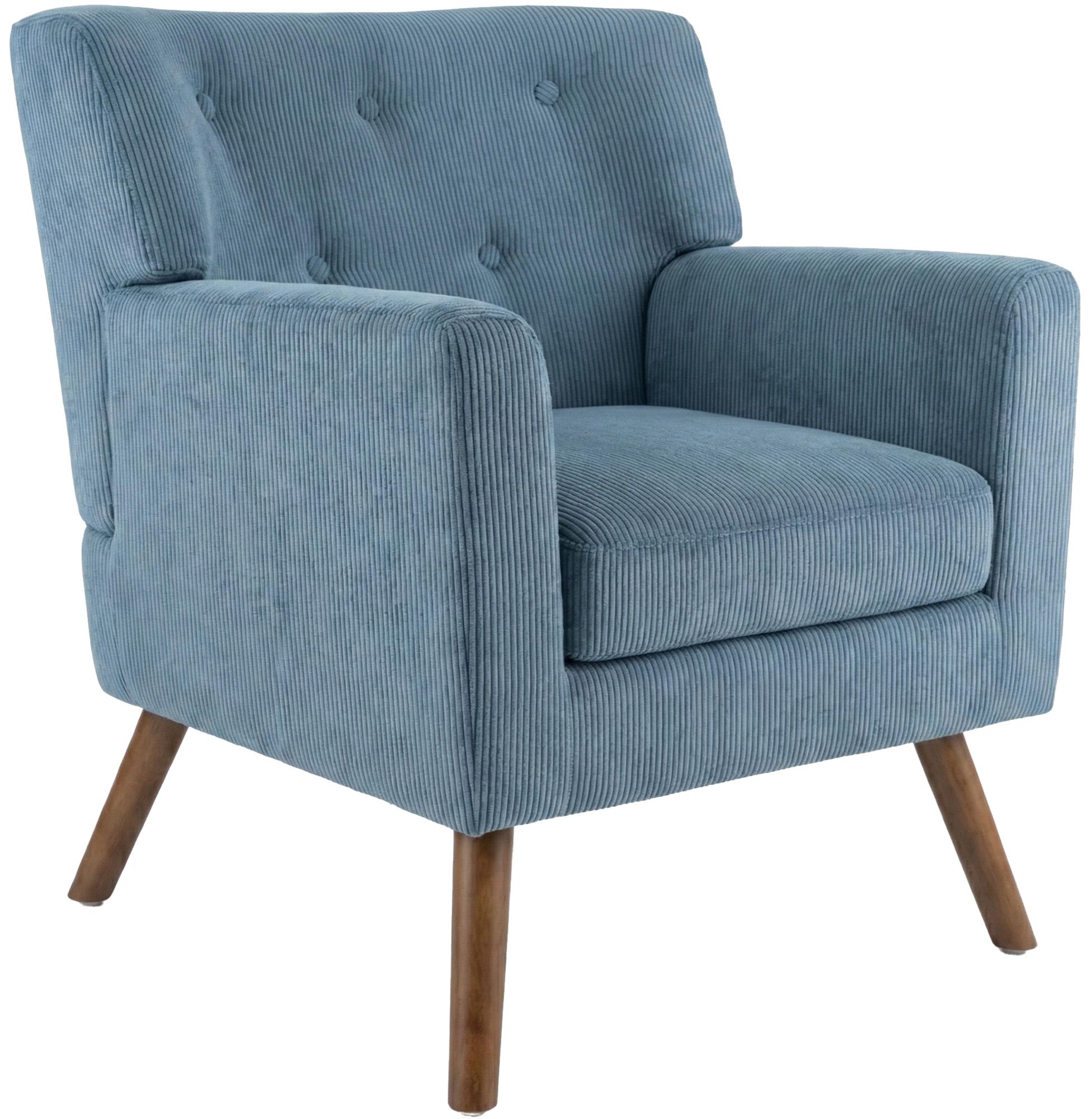 Sillon Kioni tapizado en pana