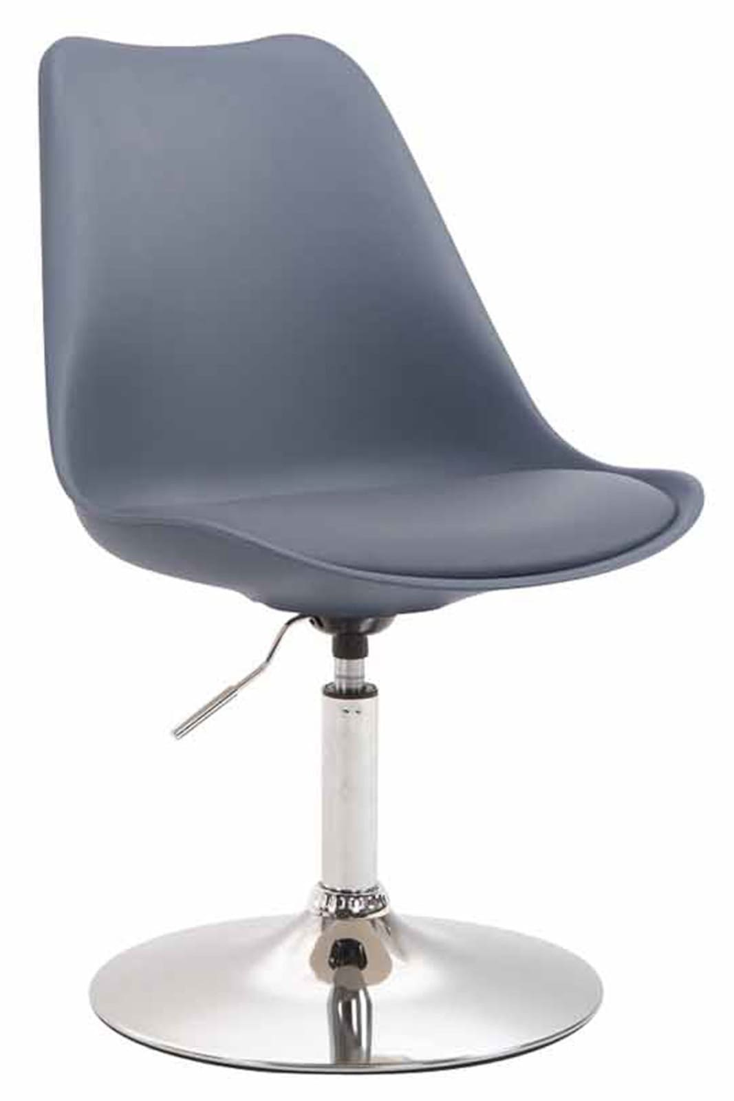 Set de 4 sillas de comedor Maverick con pie de trompeta