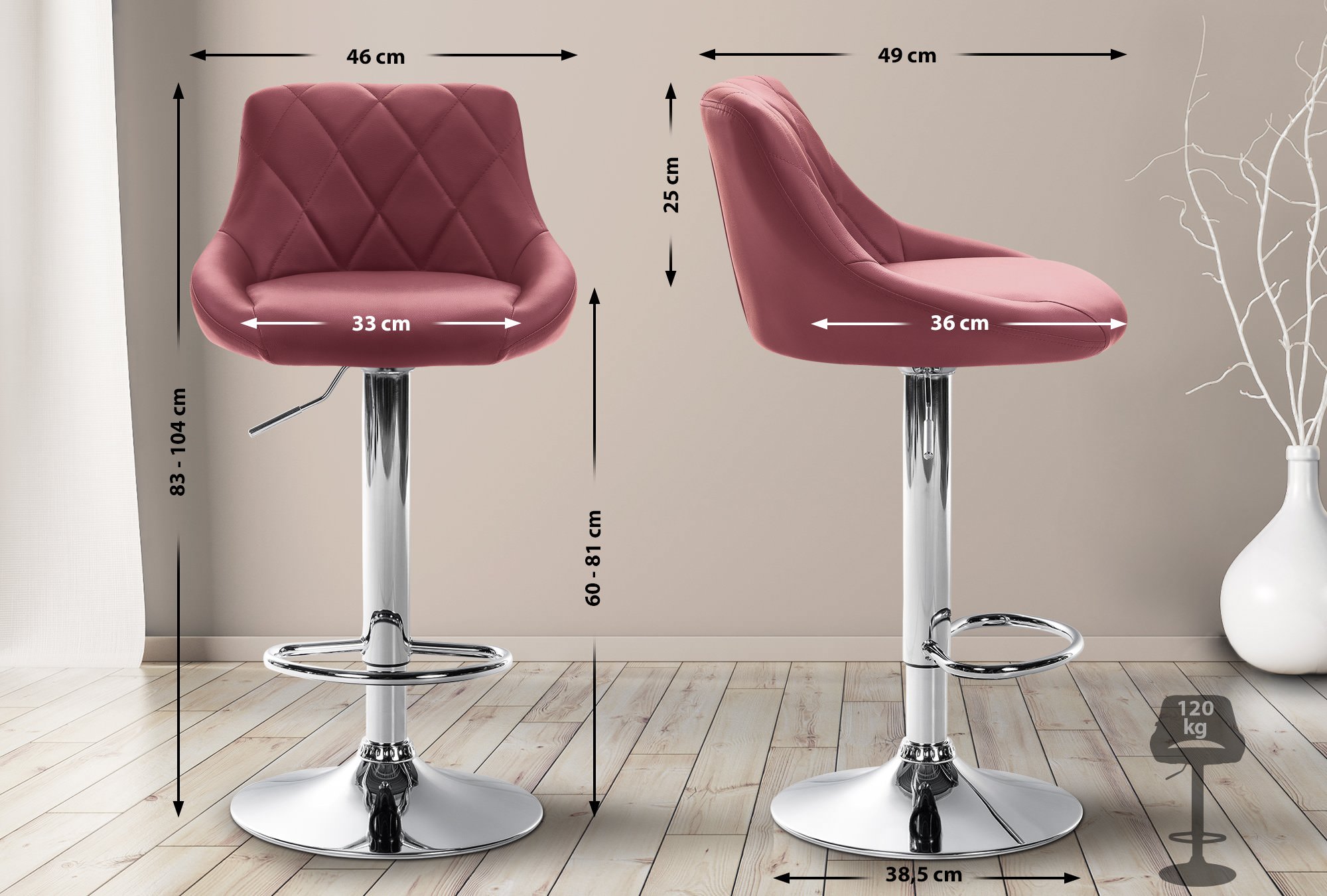 Taburete De Bar Lazio