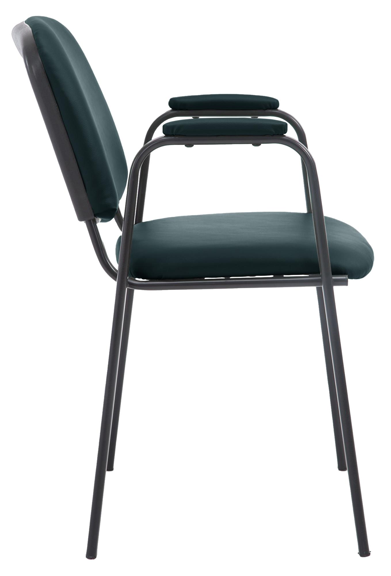 Silla apilable Ken Pro de polipiel