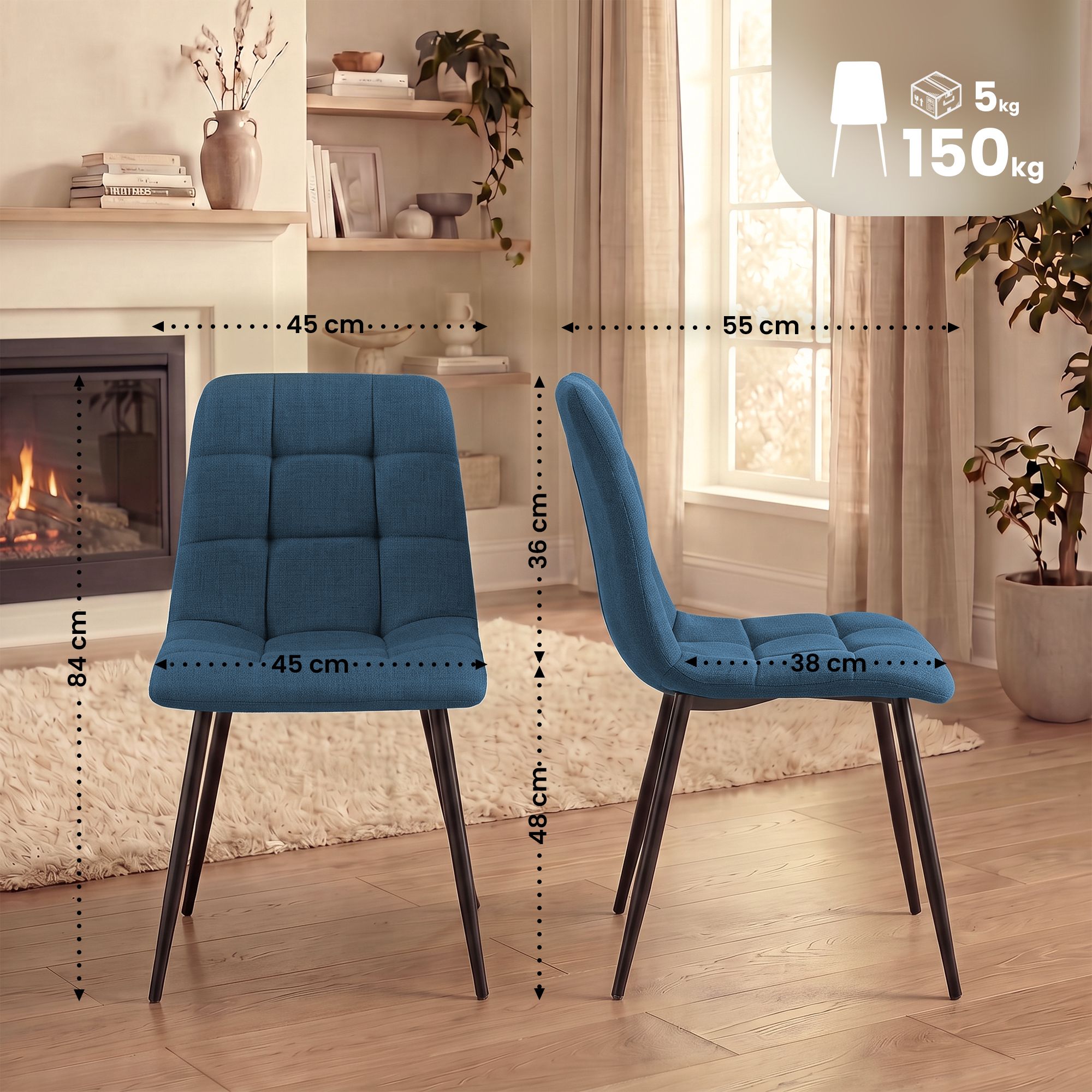 Silla de comedor Tilde