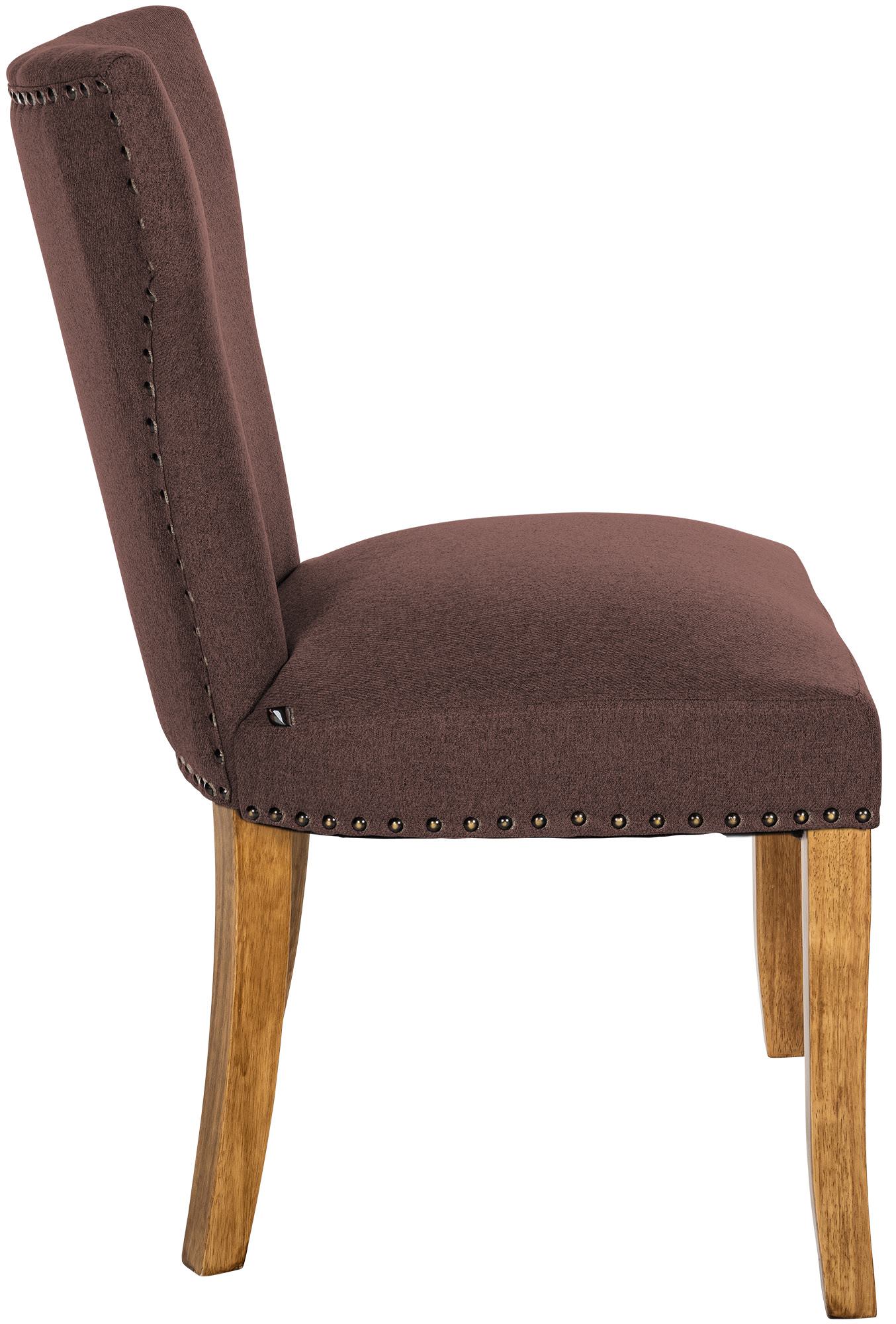 Set de 2 sillas de comedor Zadar en tela