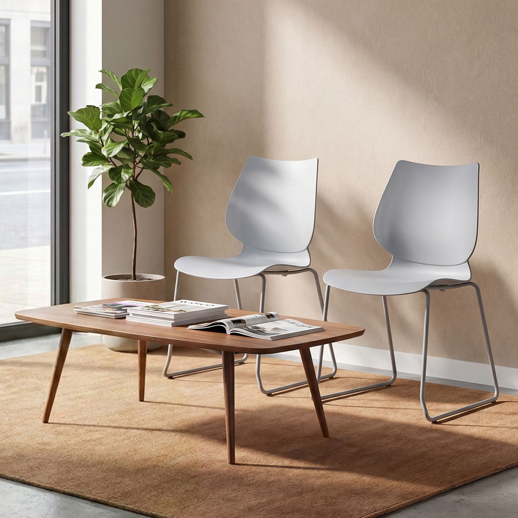 Silla apilable Houma