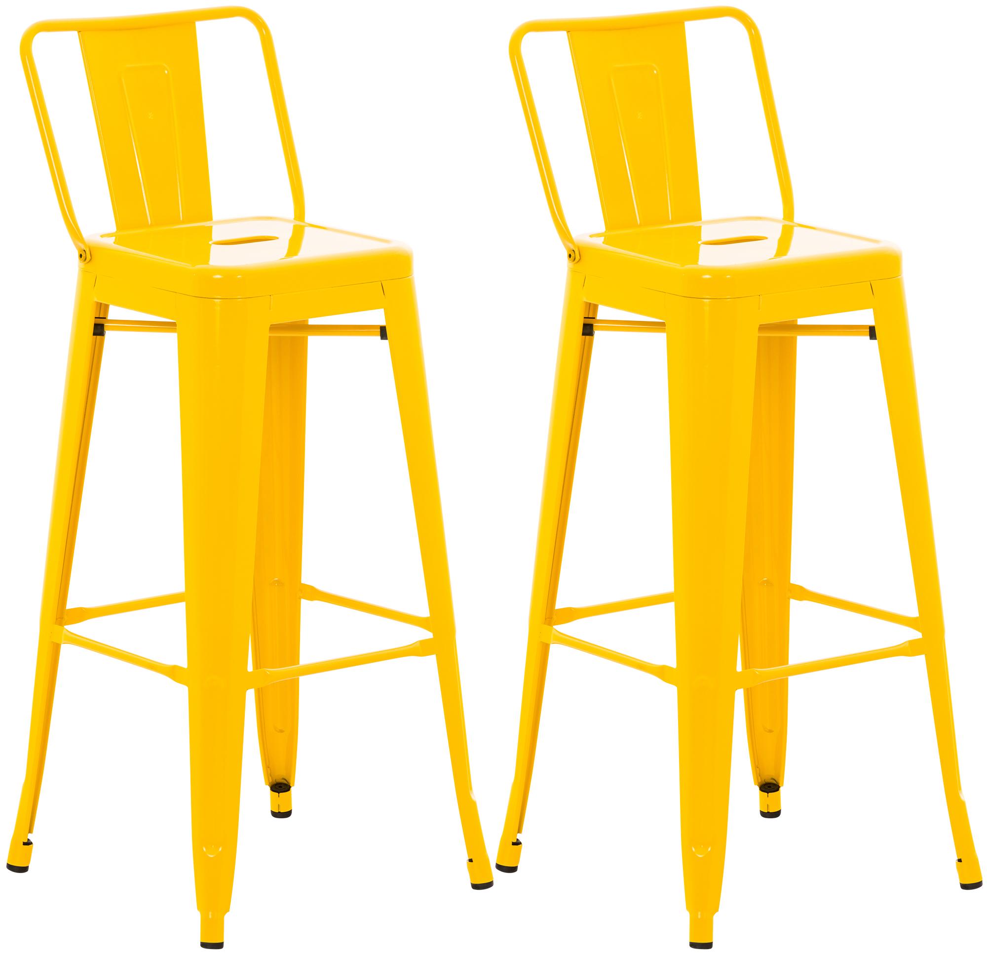 Juego de 2 Taburetes de Bar Mason