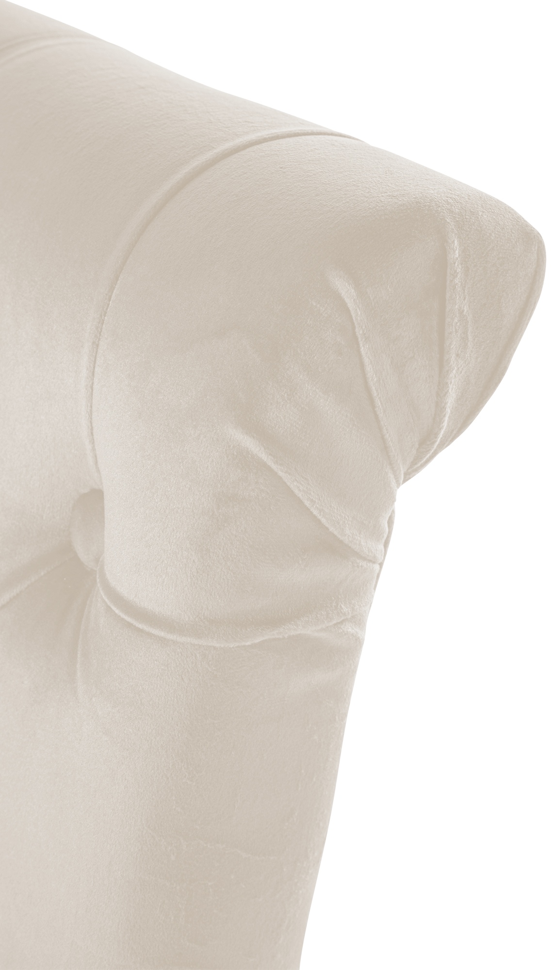 Set de 2 sillas de comedor Lisburn en tela o terciopelo