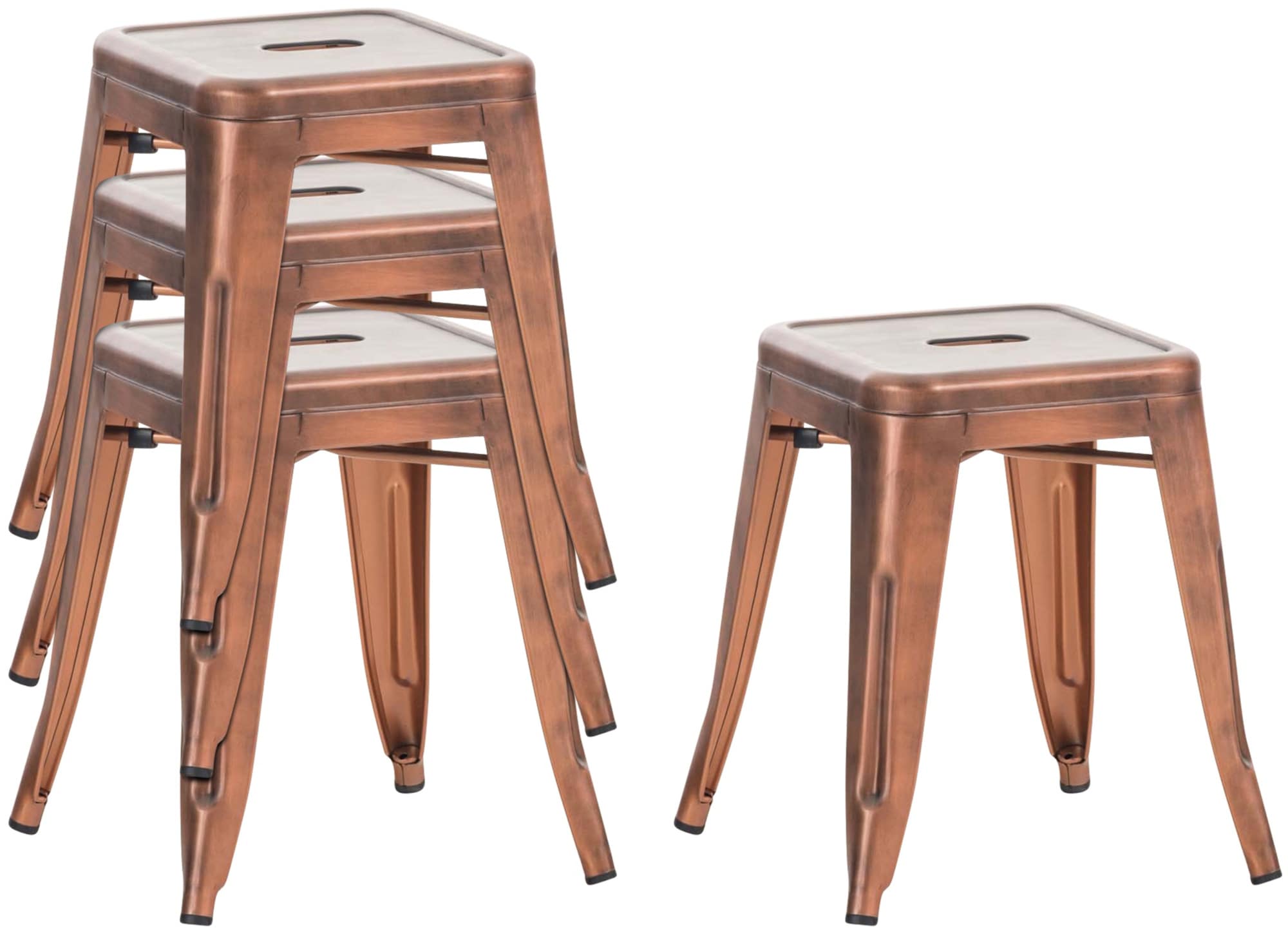 Set De 4 Taburetes Bajos Armin
