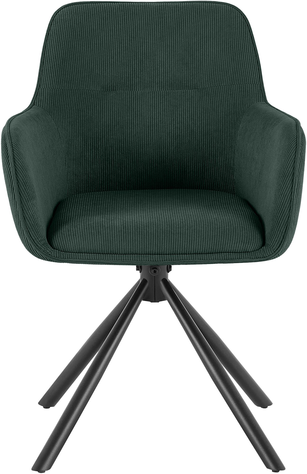 Silla de comedor Tipton de pana