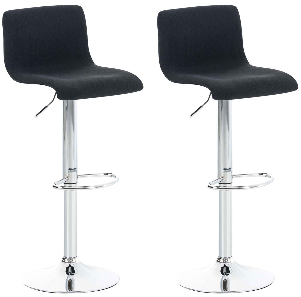 Set 2x Taburete Hover En Tela