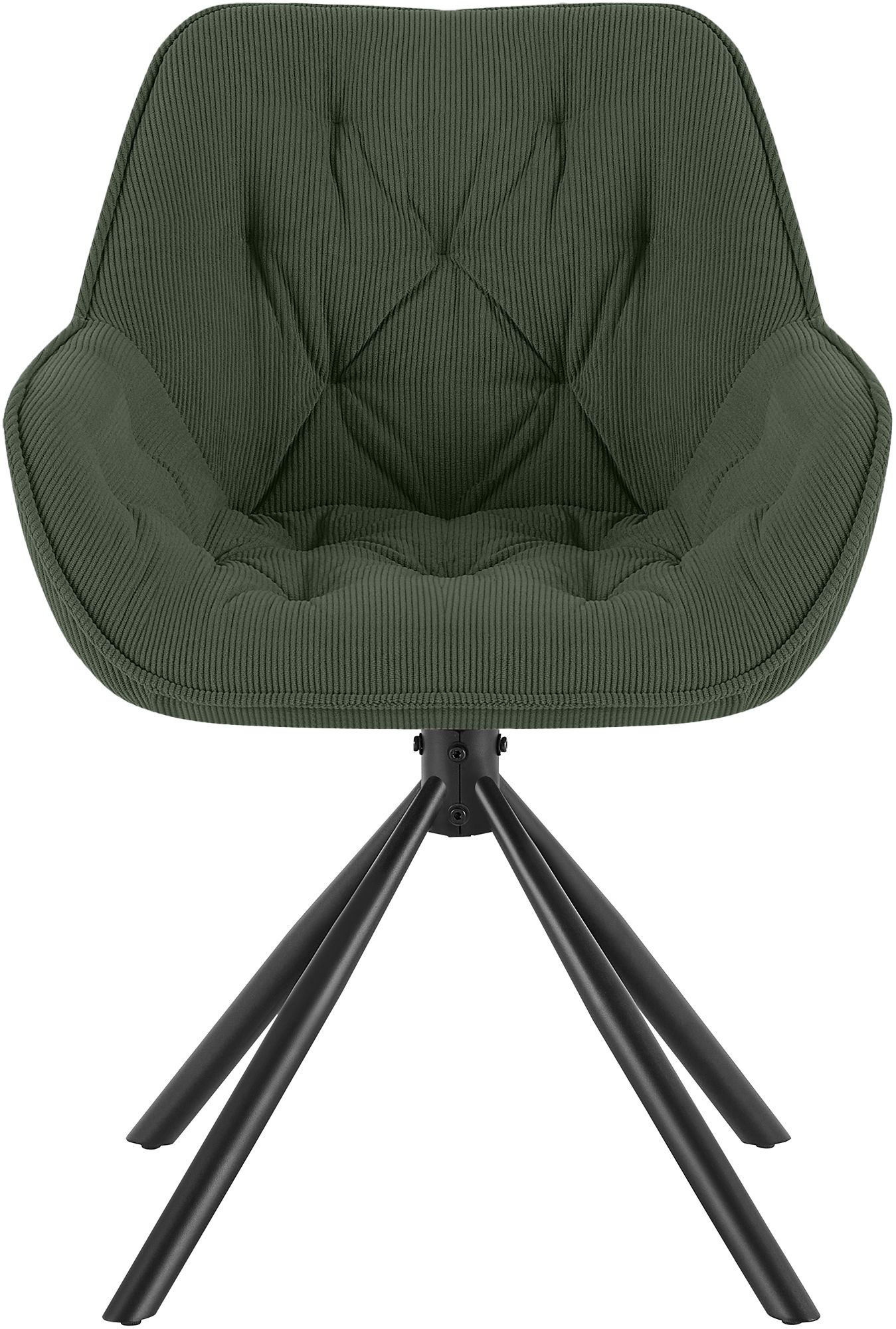 Silla de comedor Rimio de pana