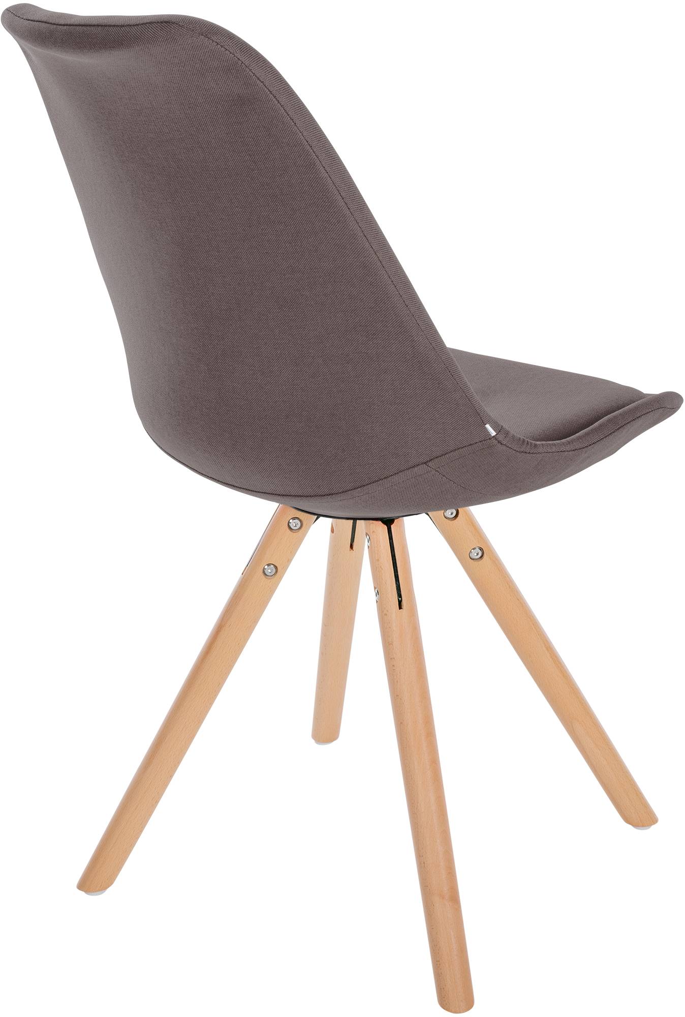 Silla de salón Sofia tapizada en tela