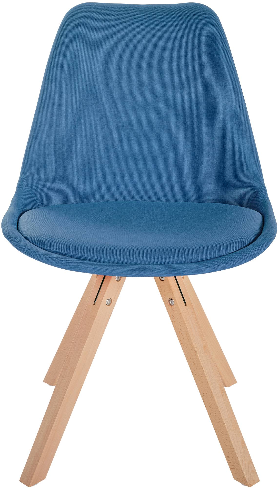 Silla de salón Sofia tapizada en tela