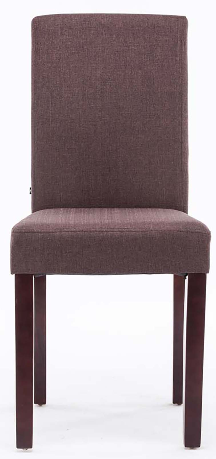 Juego de 2 sillas de comedor Ina de tela