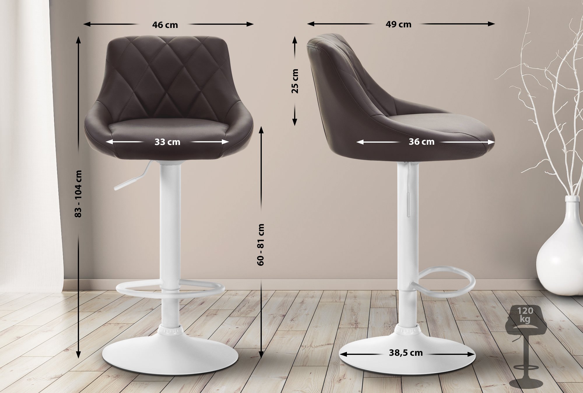 Taburete De Bar Lazio