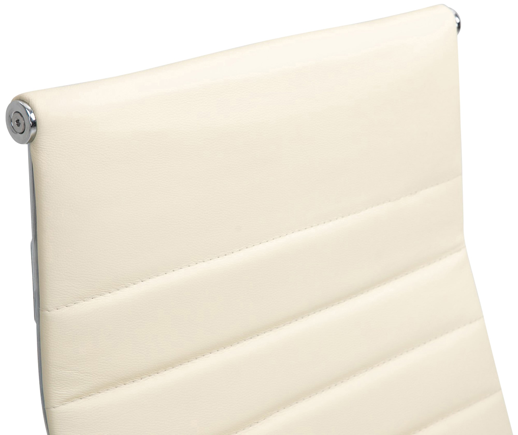 Silla de oficina Kolumbus de cuero auténtico