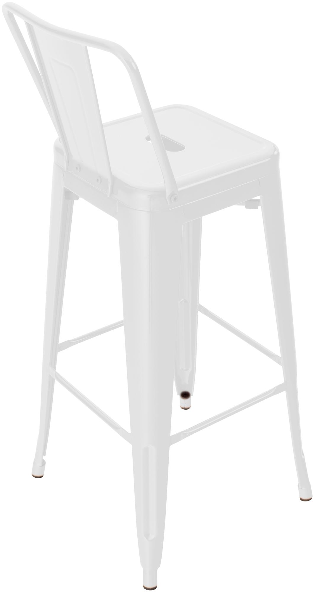 Juego de 4 taburetes de bar Mason