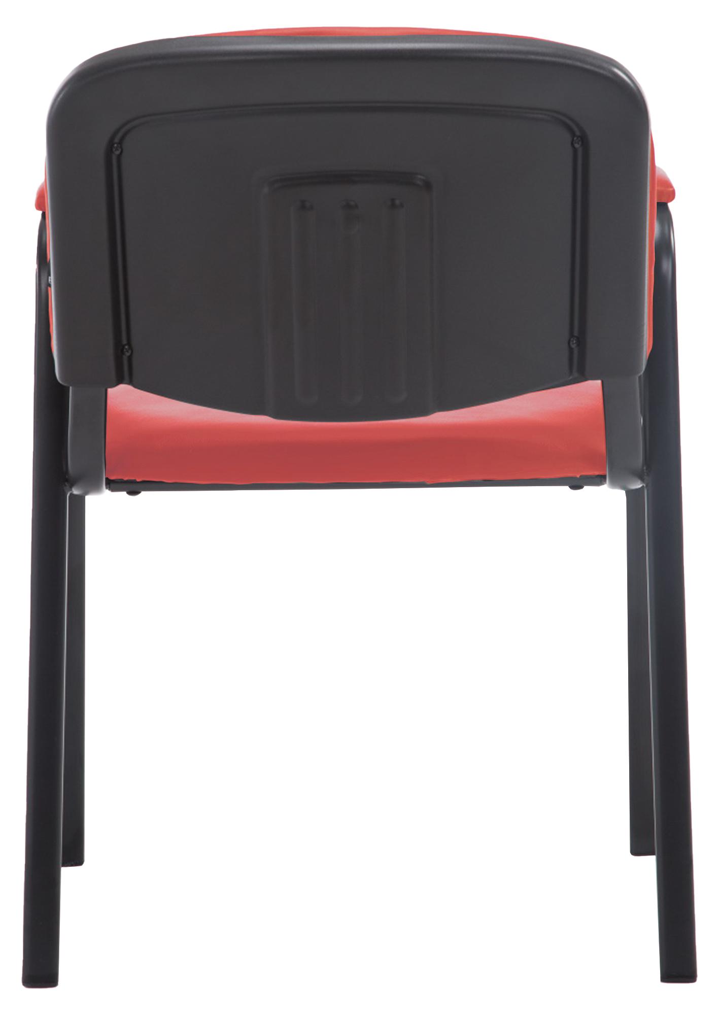 Silla apilable Ken Pro de polipiel
