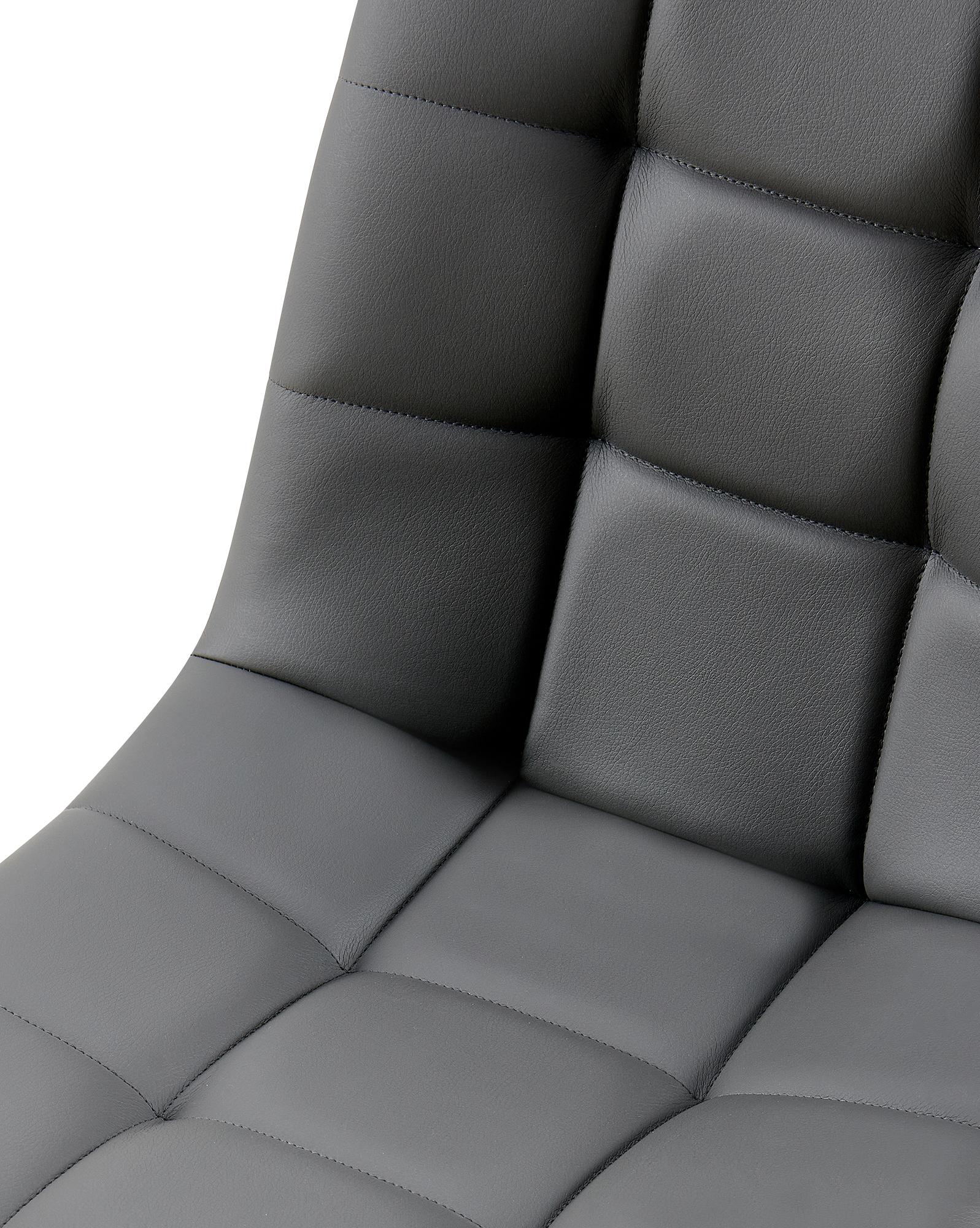 Silla de comedor Antibes tapizada en polipiel