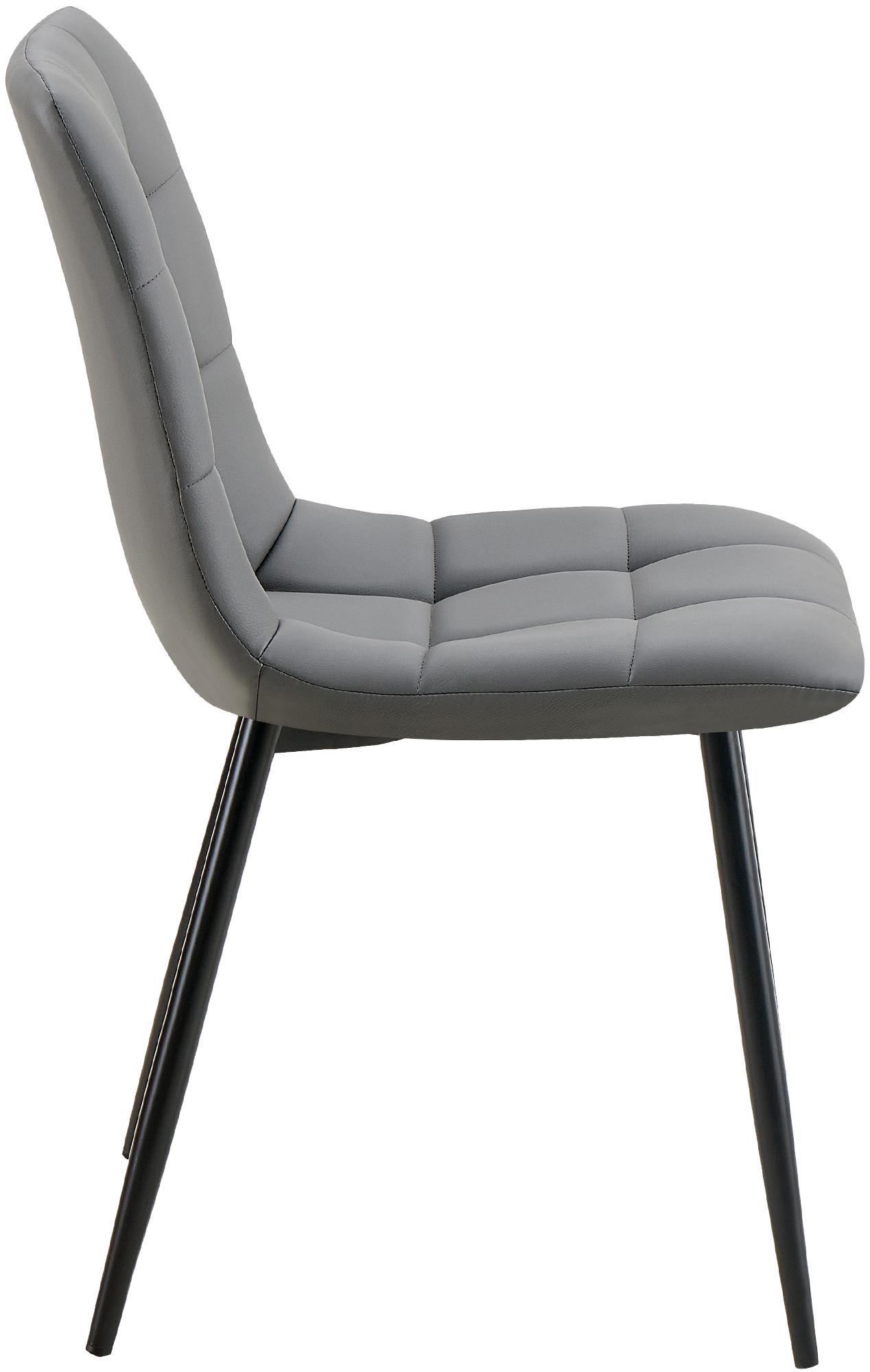 Silla de comedor Antibes tapizada en polipiel