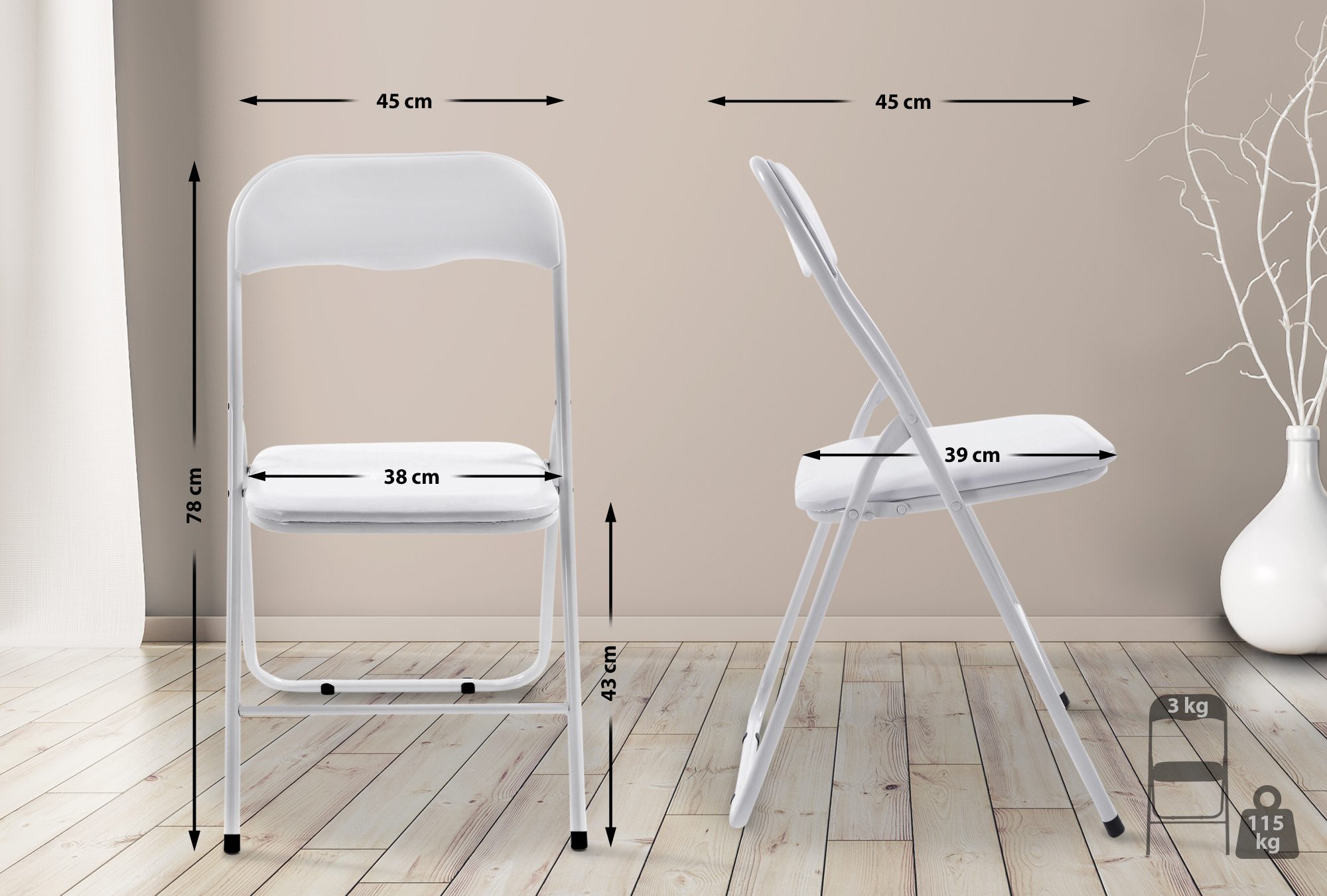 Silla plegable Felix