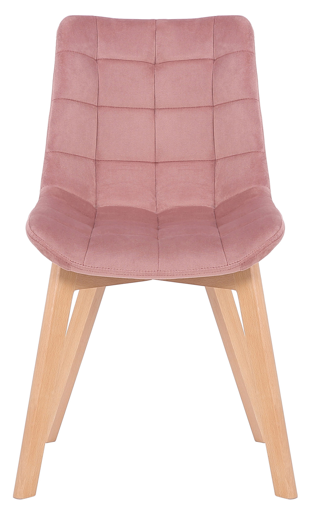 Silla de comedor Passaic en terciopelo