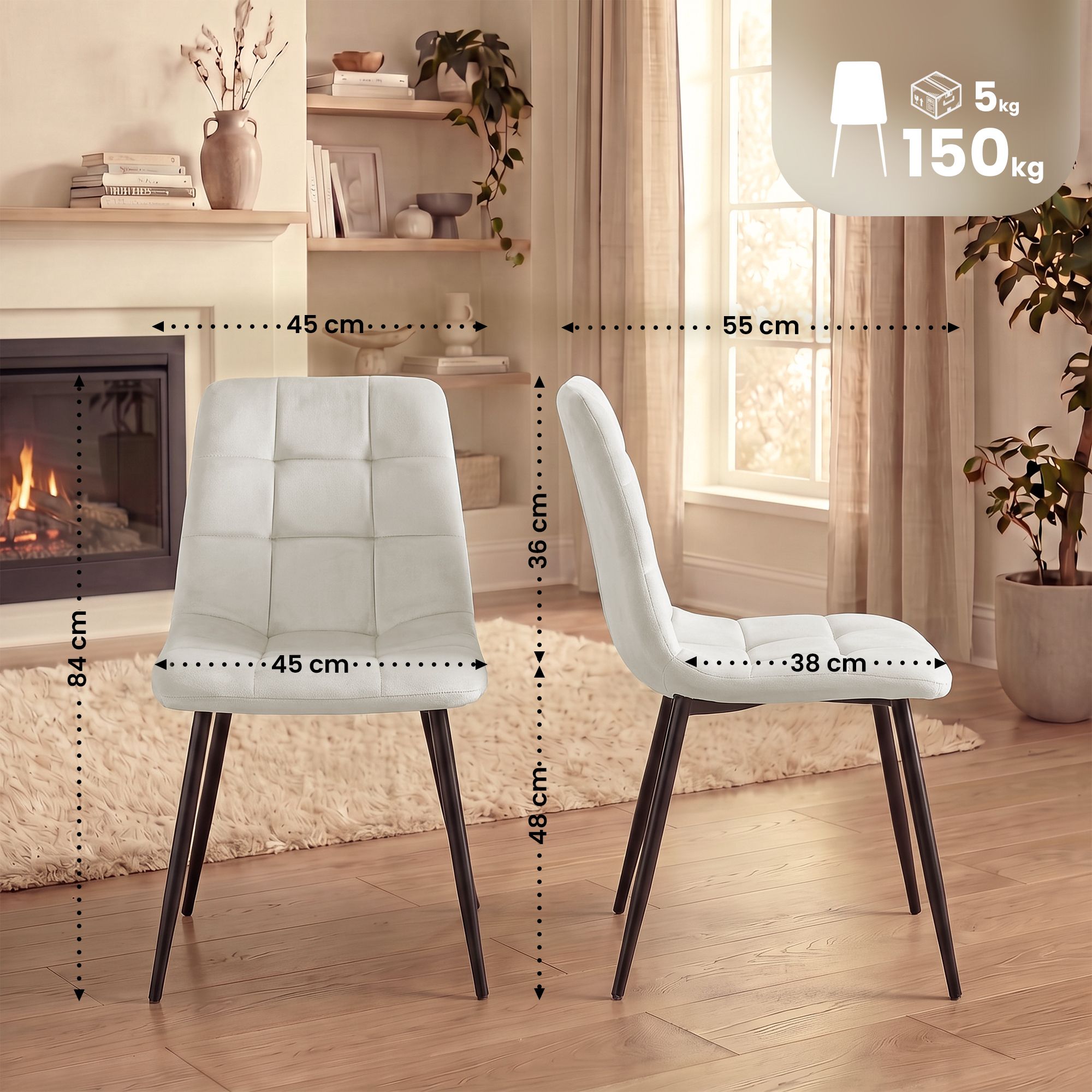Silla de comedor Tilde