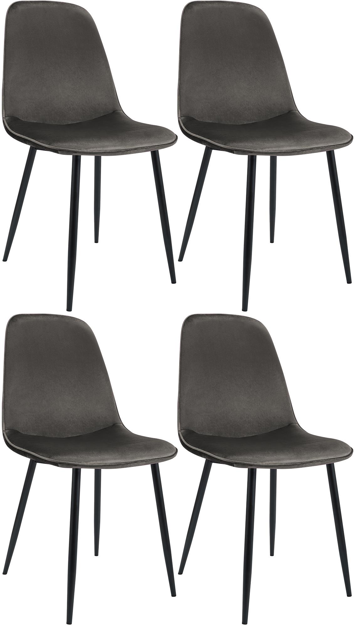 Set de 4 sillas de comedor Maryam