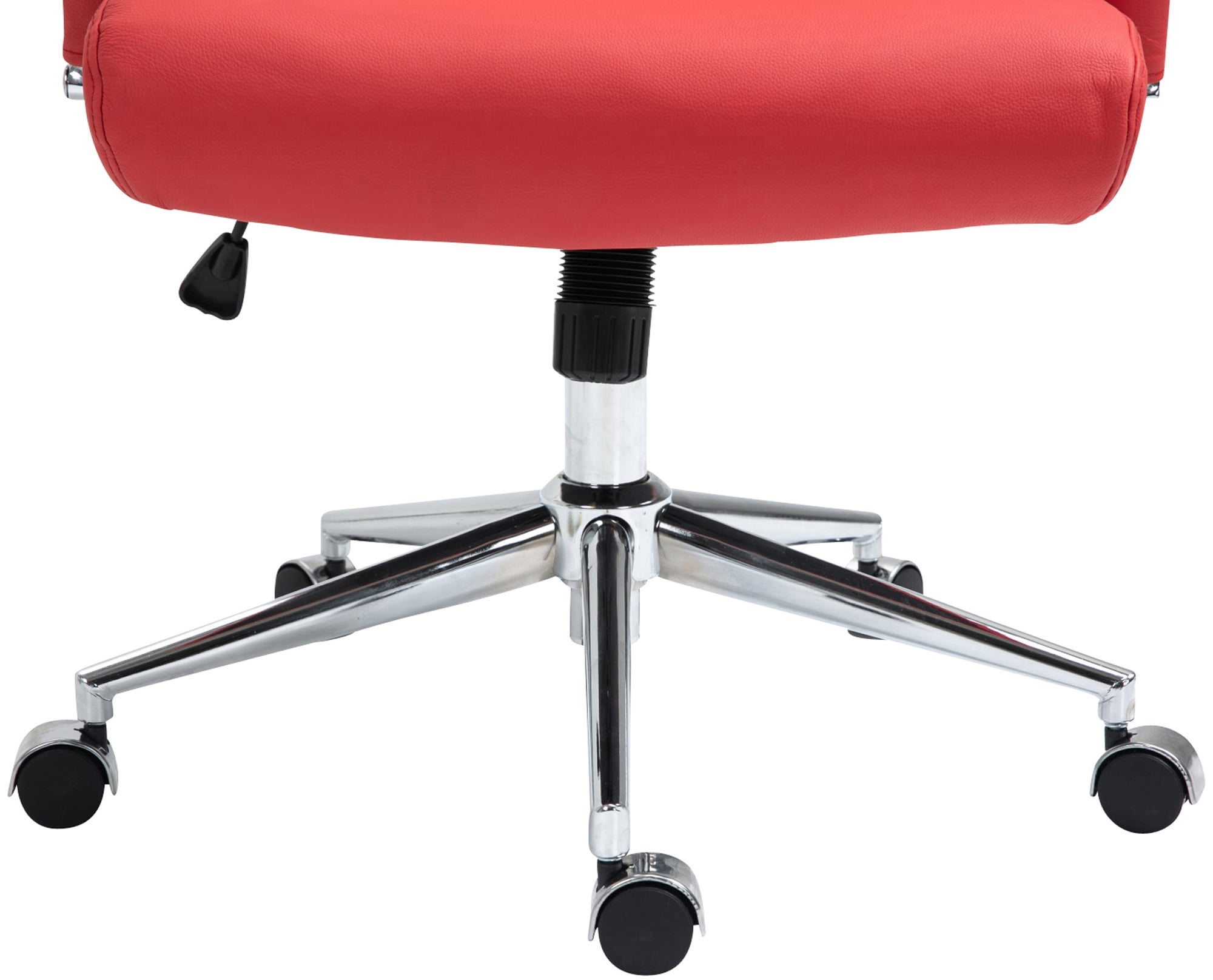 Silla de oficina Kolumbus de cuero auténtico