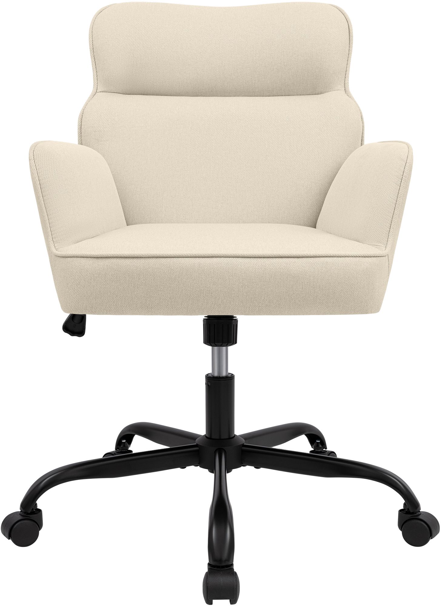 Silla de oficina Amado con tapizado en tela