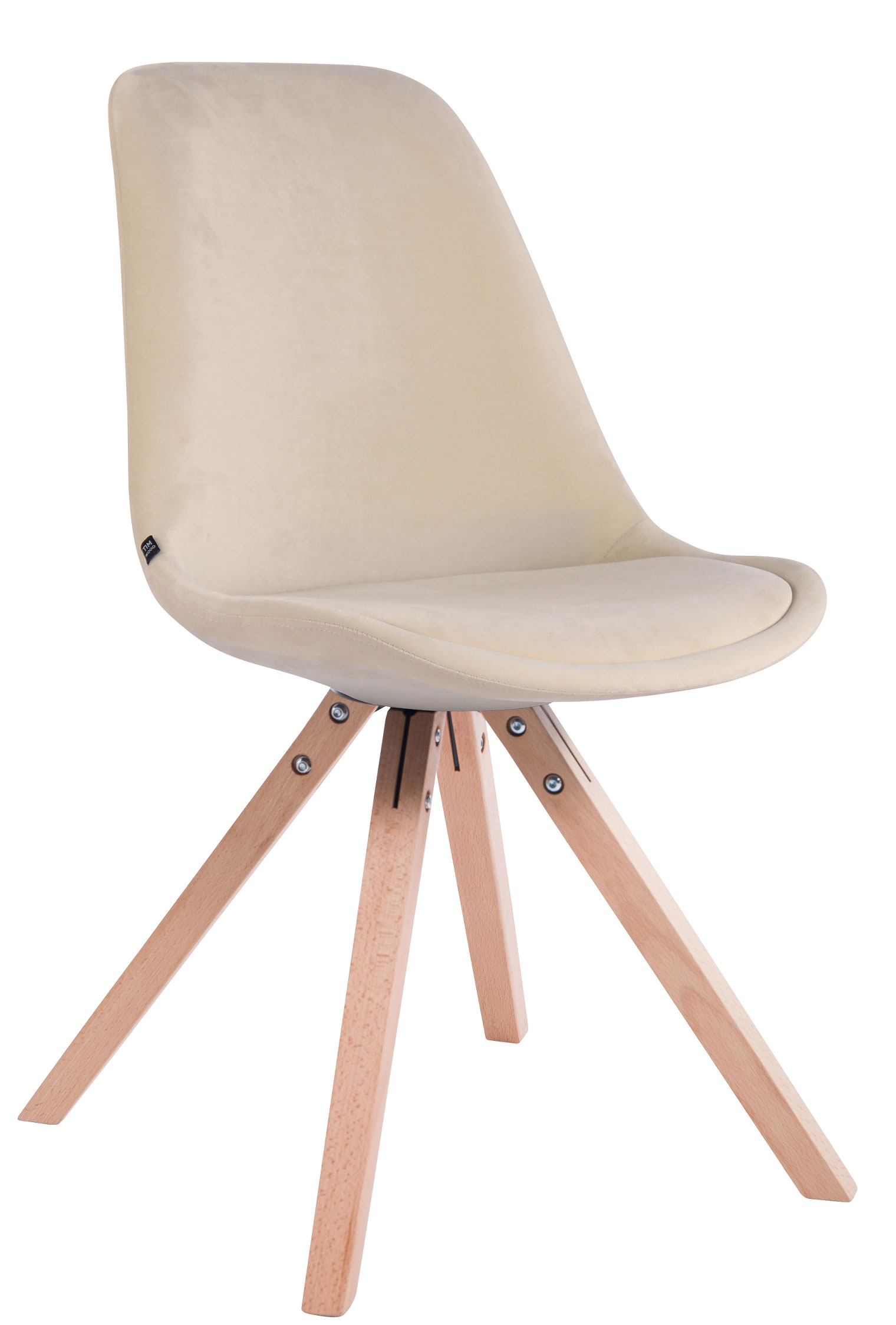 Set de 4 sillas Toulouse Square en terciopelo