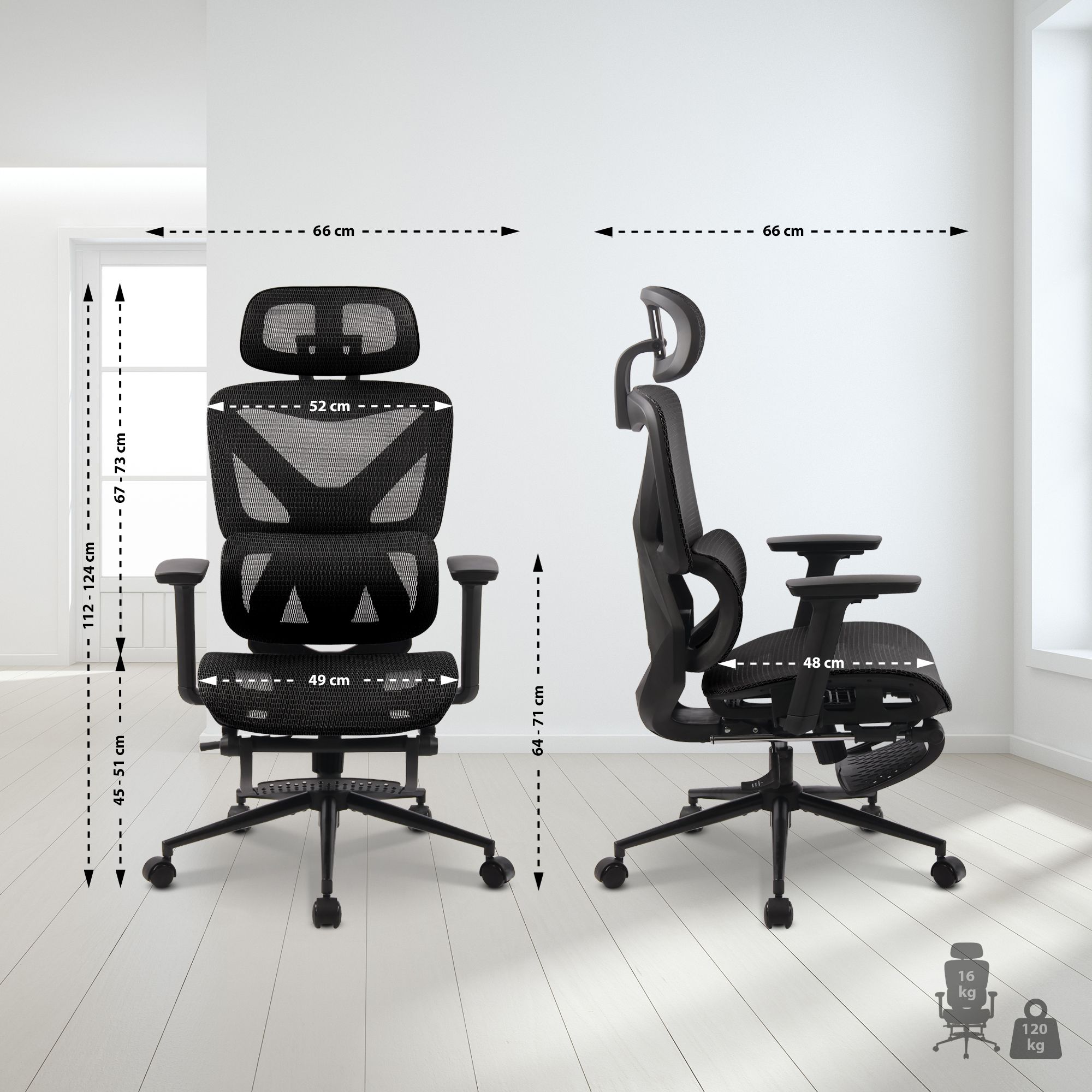 Silla de oficina Reston