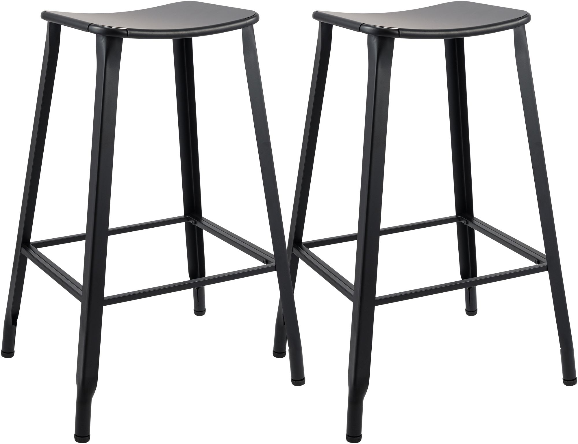 Set de 2 taburetes de bar Peony