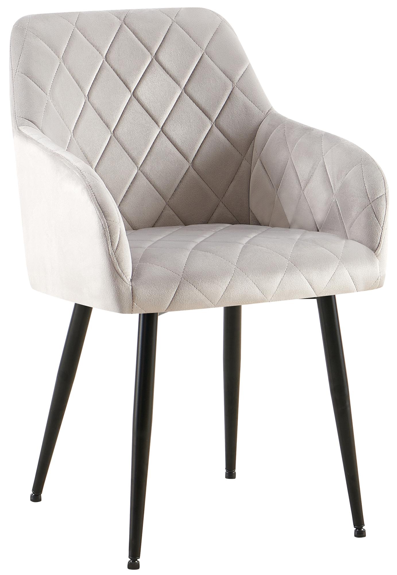 Silla de comedor Monett terciopelo