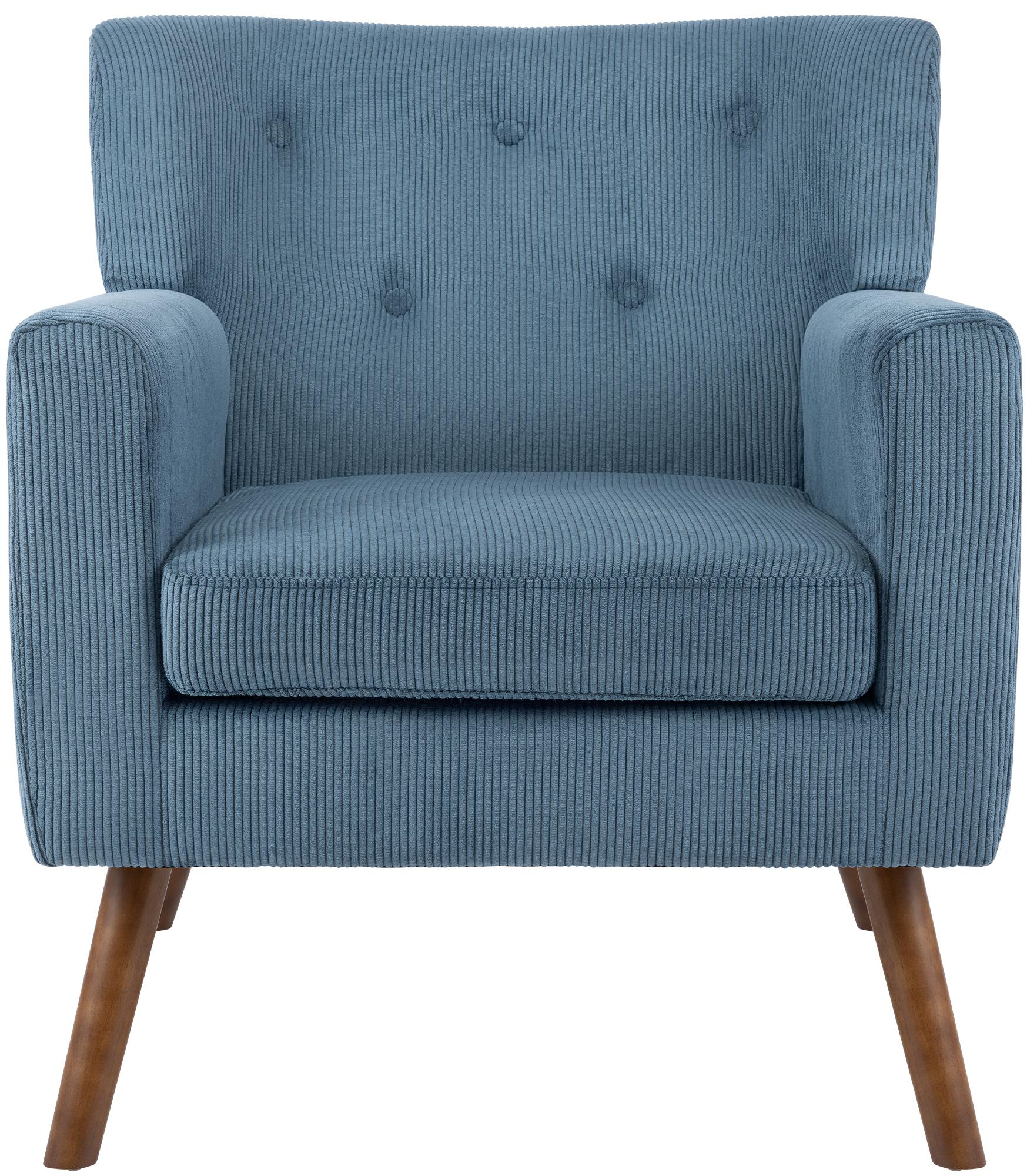 Sillon Kioni tapizado en pana