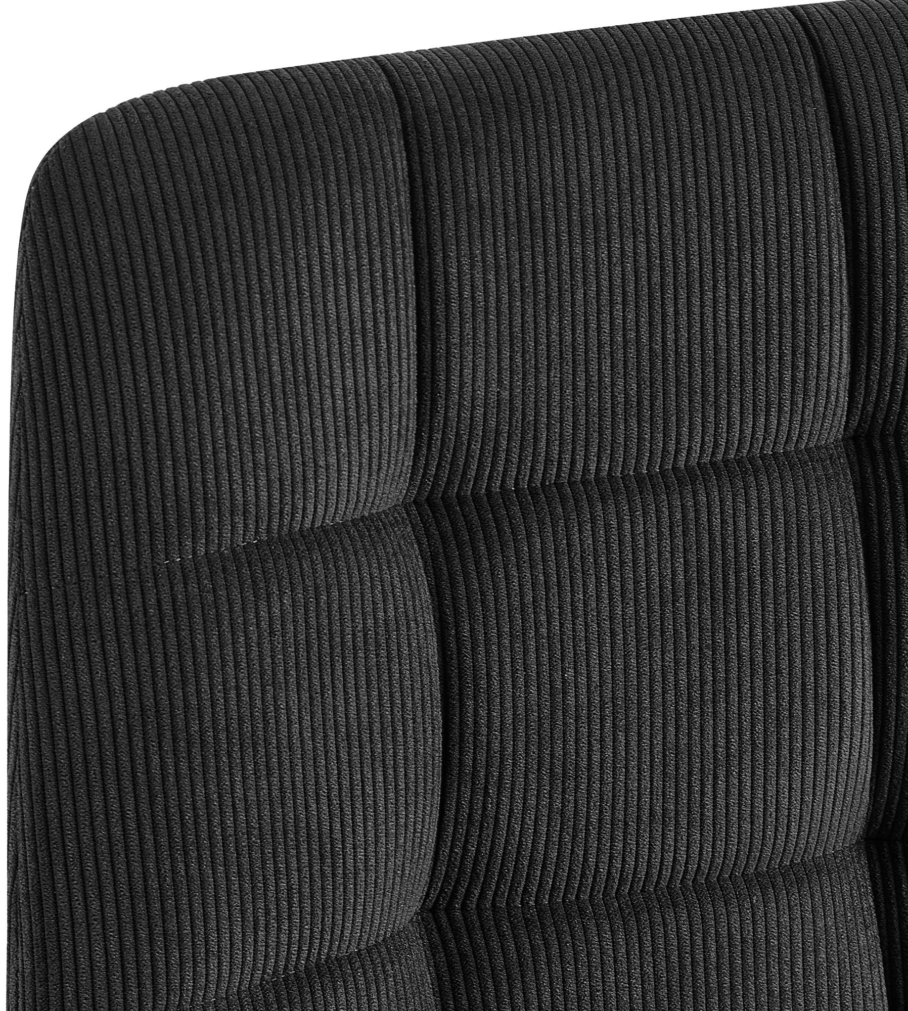 Set de 2 sillas de comedor Antibes de pana