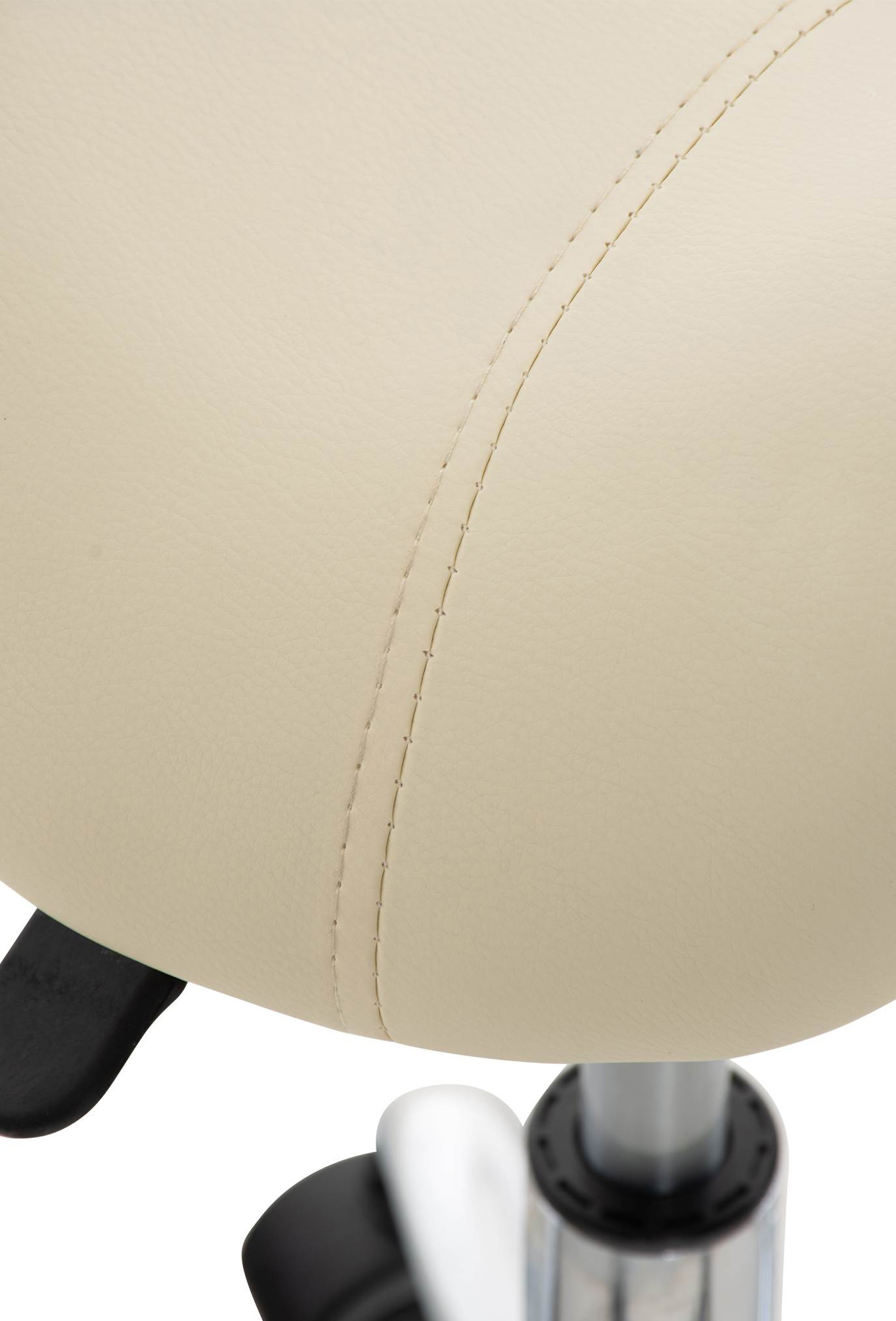 Set de 2 Taburetes de tabajo Reno en polipiel